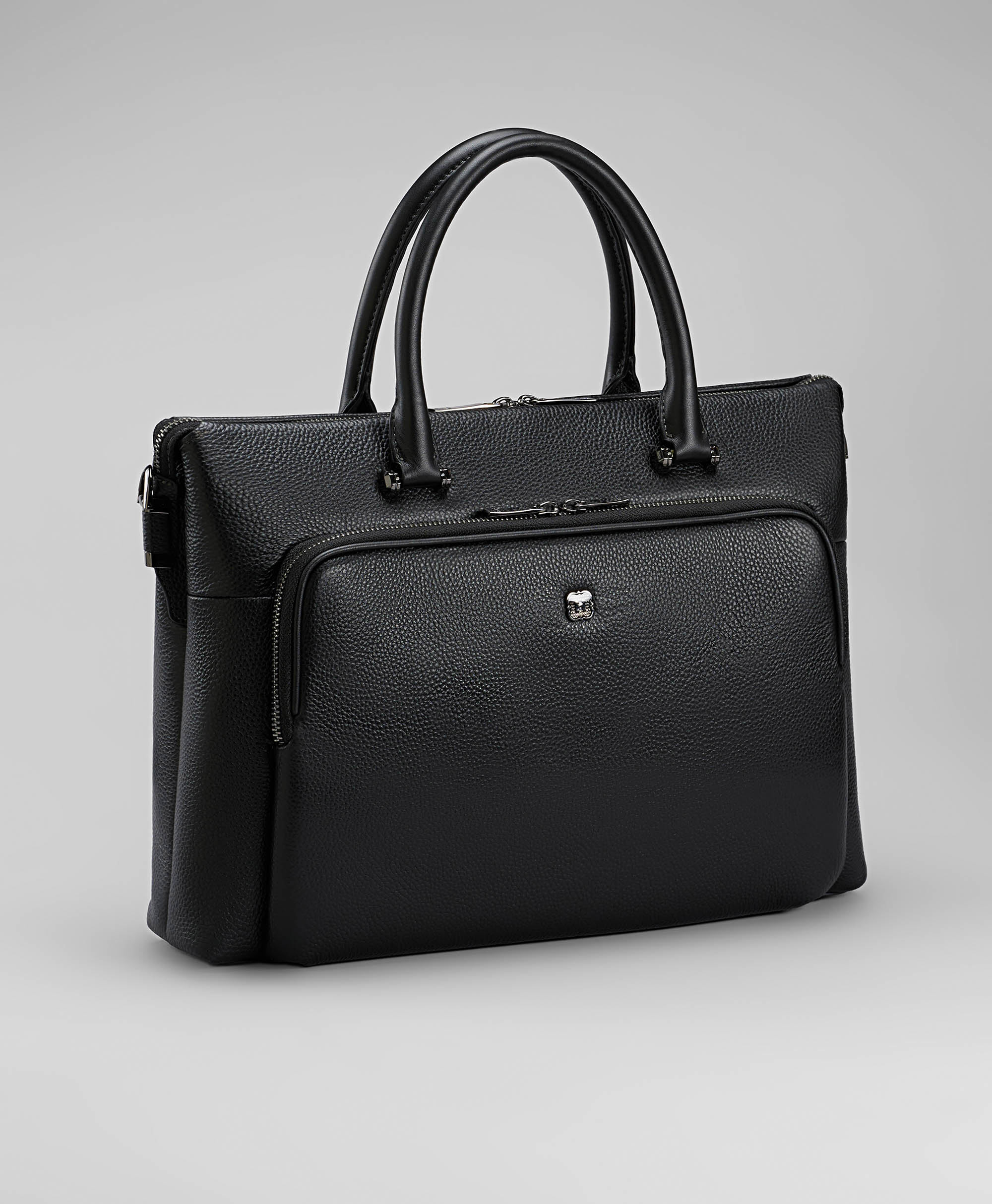 Портфель кожаный с RFID-защитой