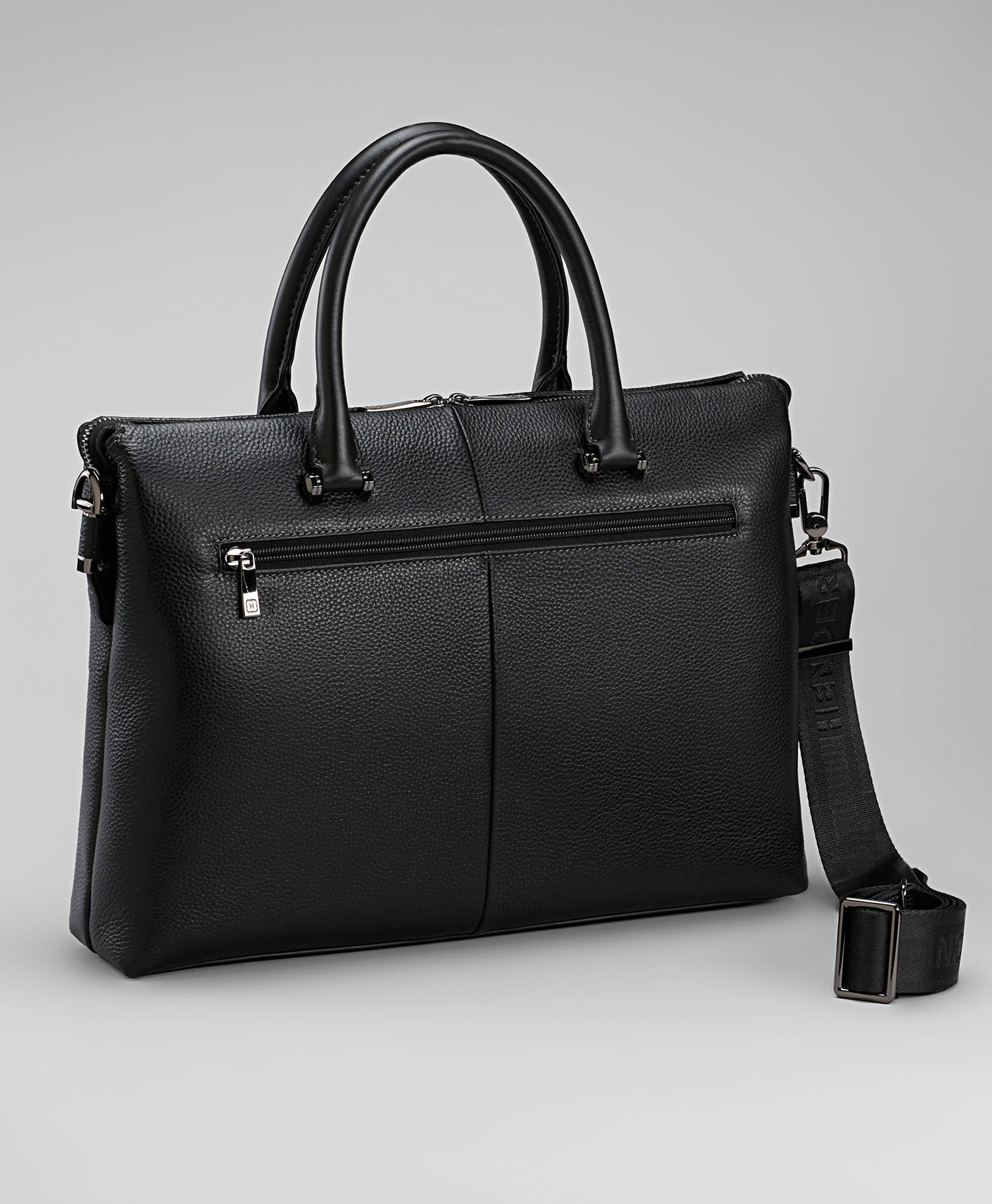 Портфель кожаный с RFID-защитой