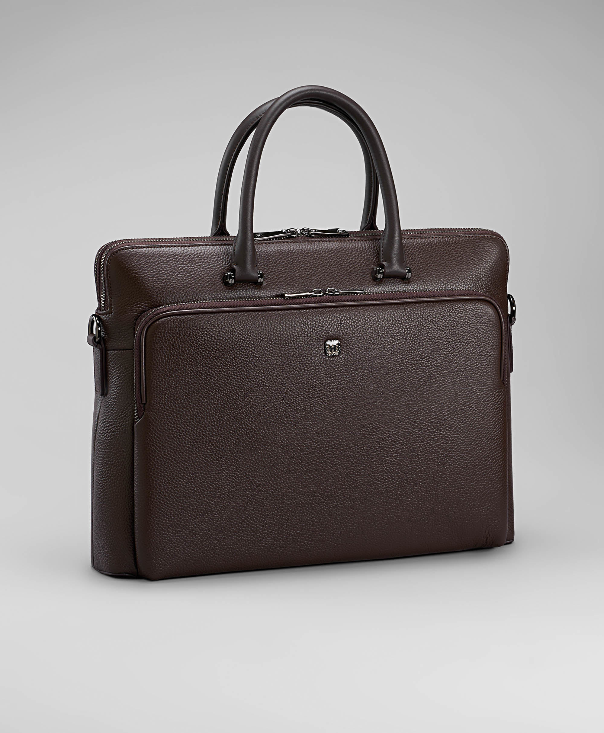 Портфель кожаный с RFID-защитой