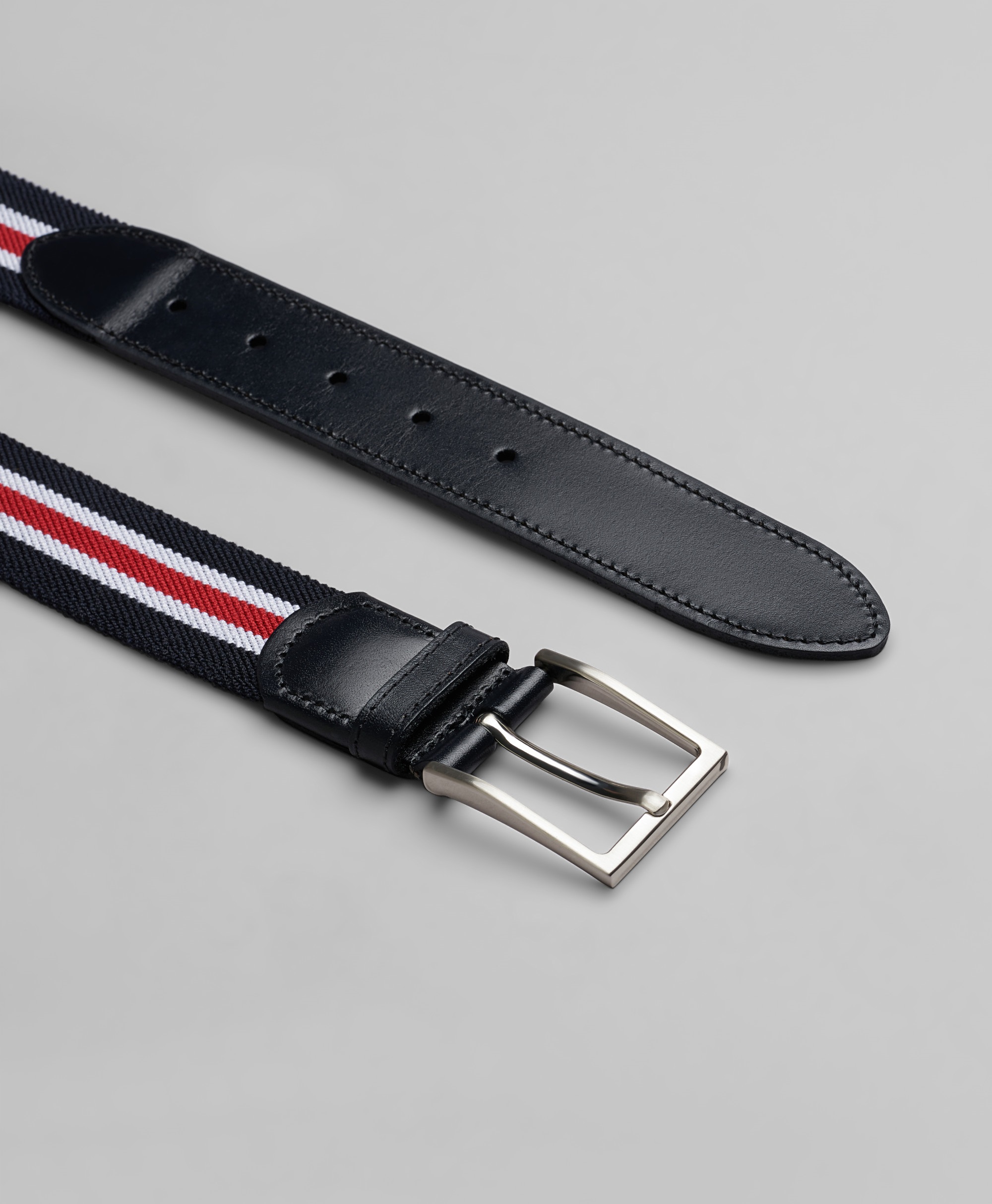 Ремень повседневный текстильный, неукорачиваемый