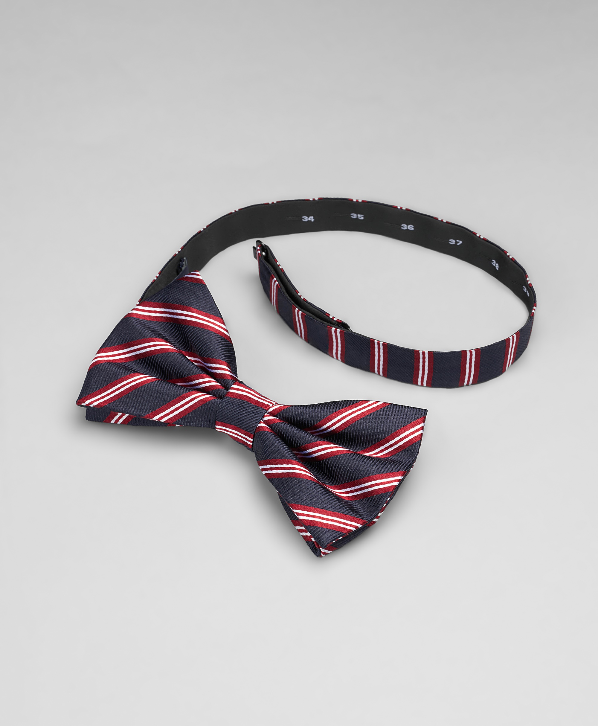 Галстук-бабочка шёлковый жаккардовый на застежке