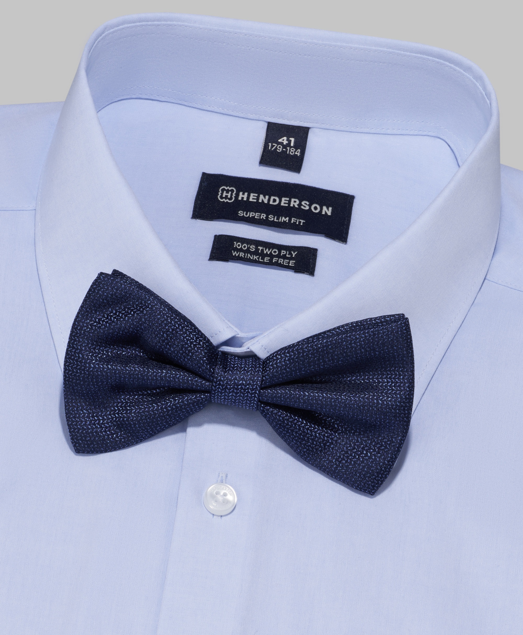 Галстук-бабочка шёлковый жаккардовый на застежке