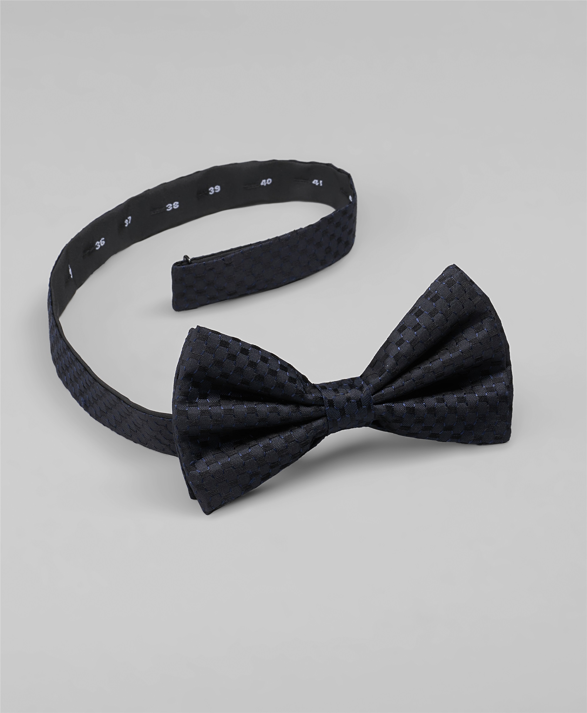 Галстук-бабочка шёлковый жаккардовый на застежке