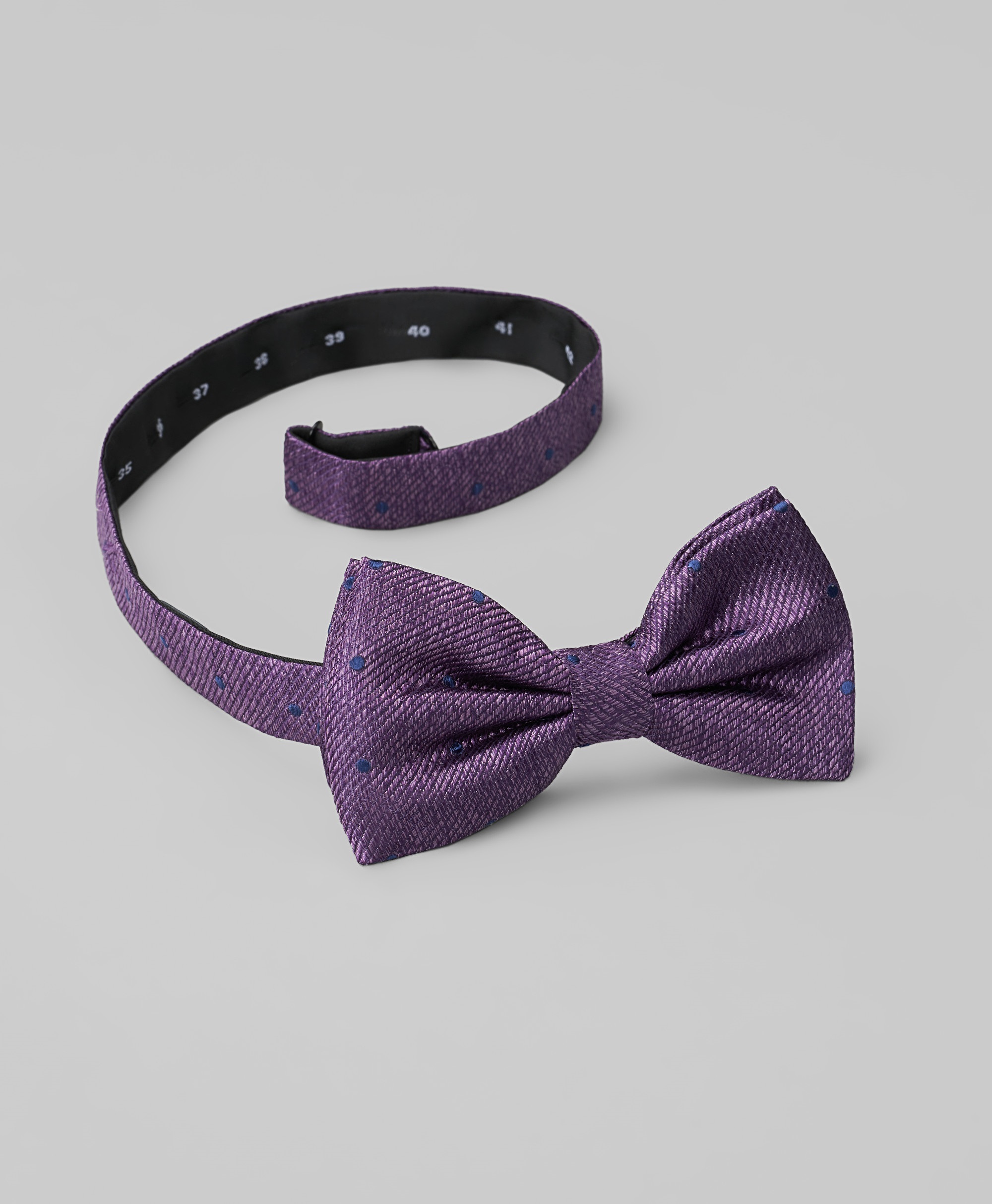 Галстук-бабочка шёлковый жаккардовый на застежке