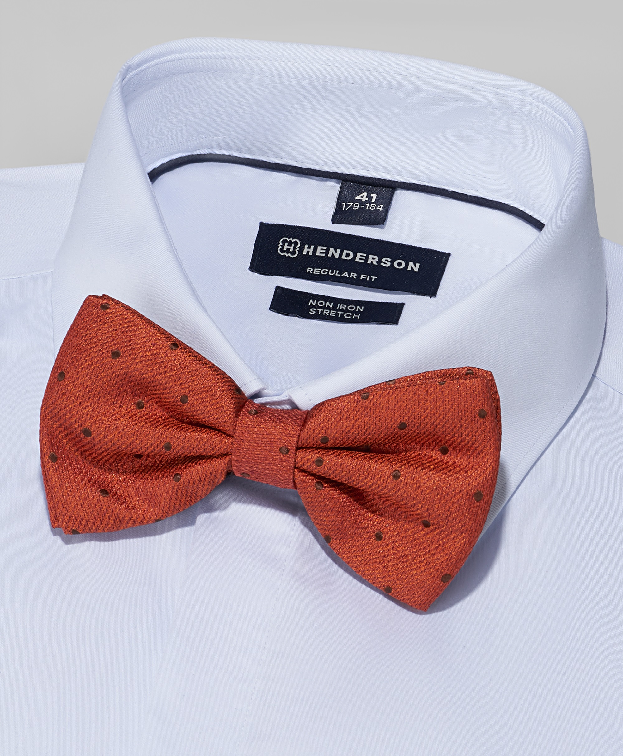 Галстук-бабочка шёлковый жаккардовый на застежке