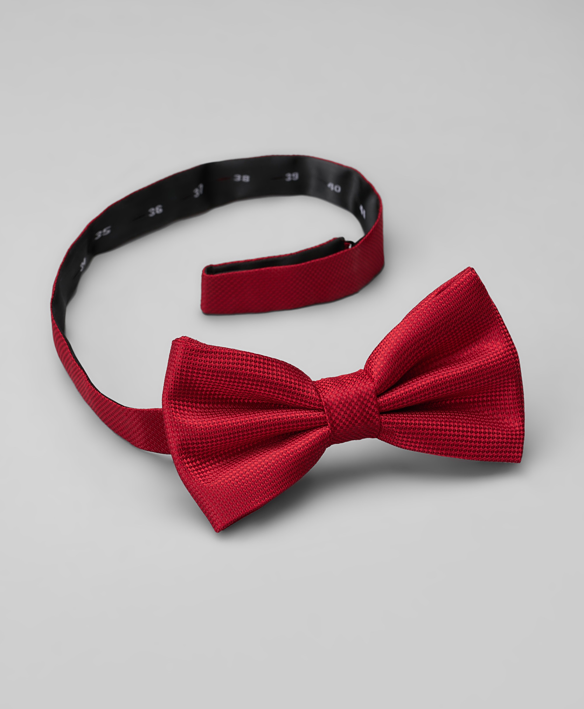 Галстук-бабочка шёлковый жаккардовый на застежке