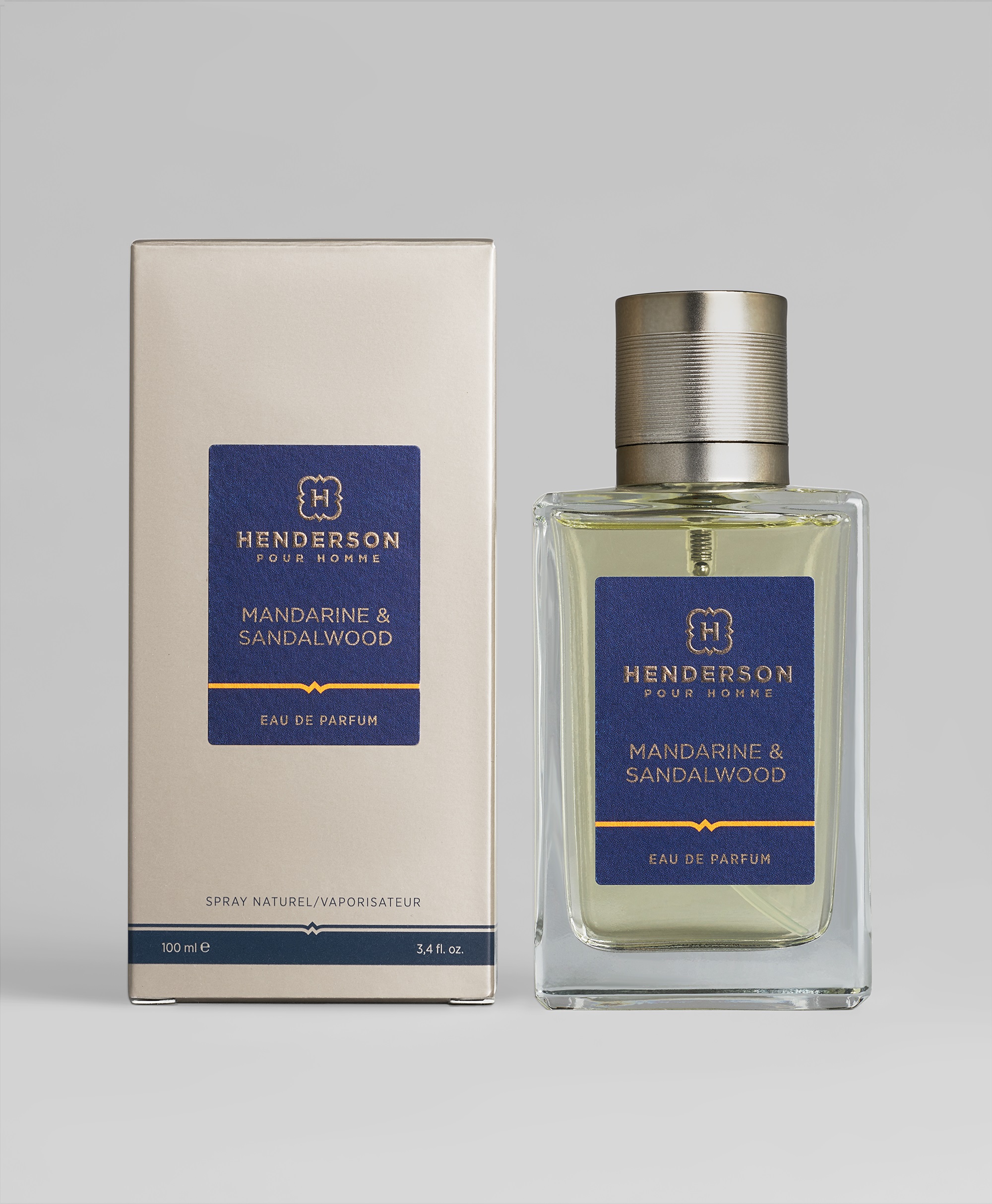 Парфюм Mandarine & Sandalwood, древесно-пряный аромат