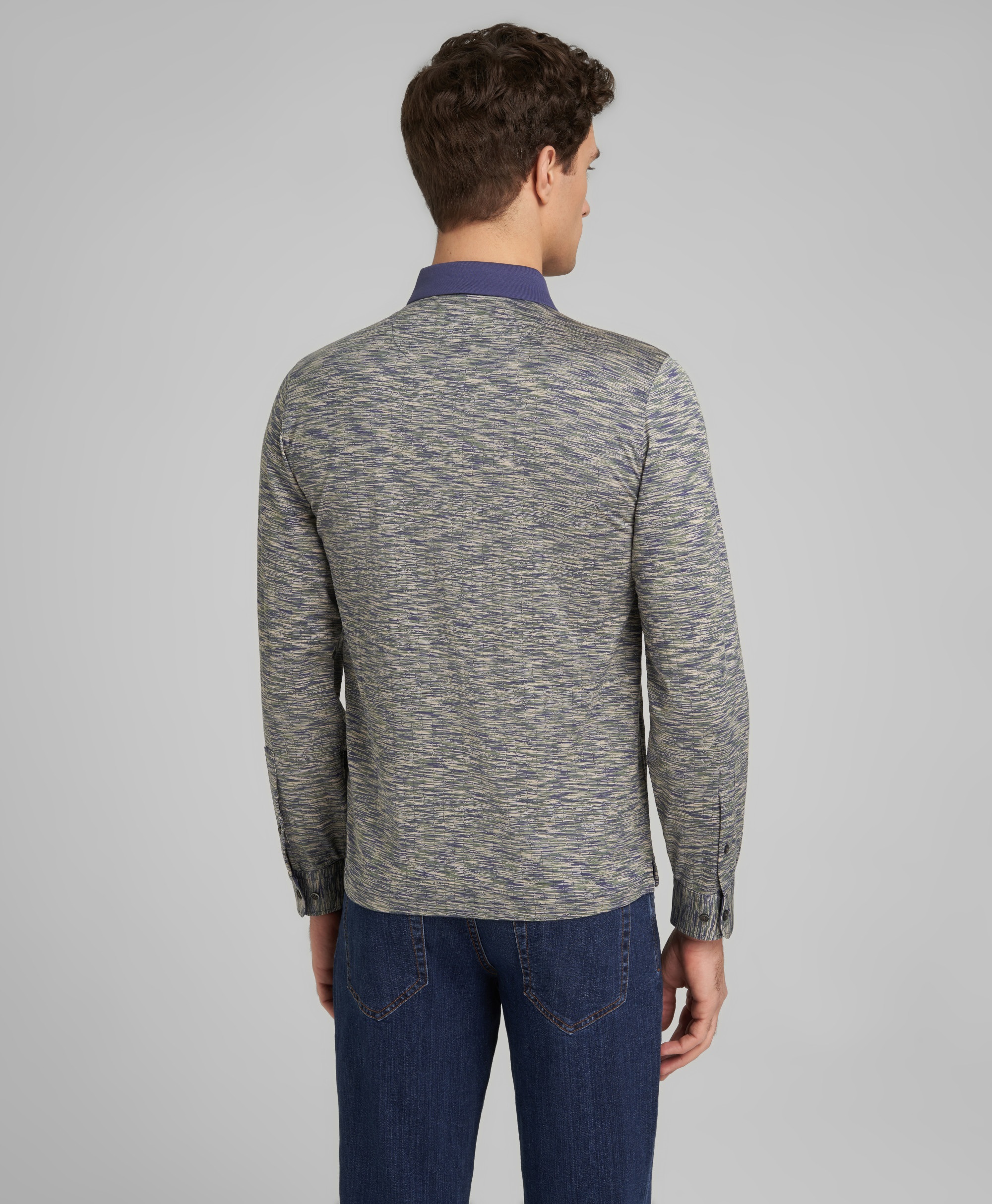 Рубашка-поло, прямой силуэт