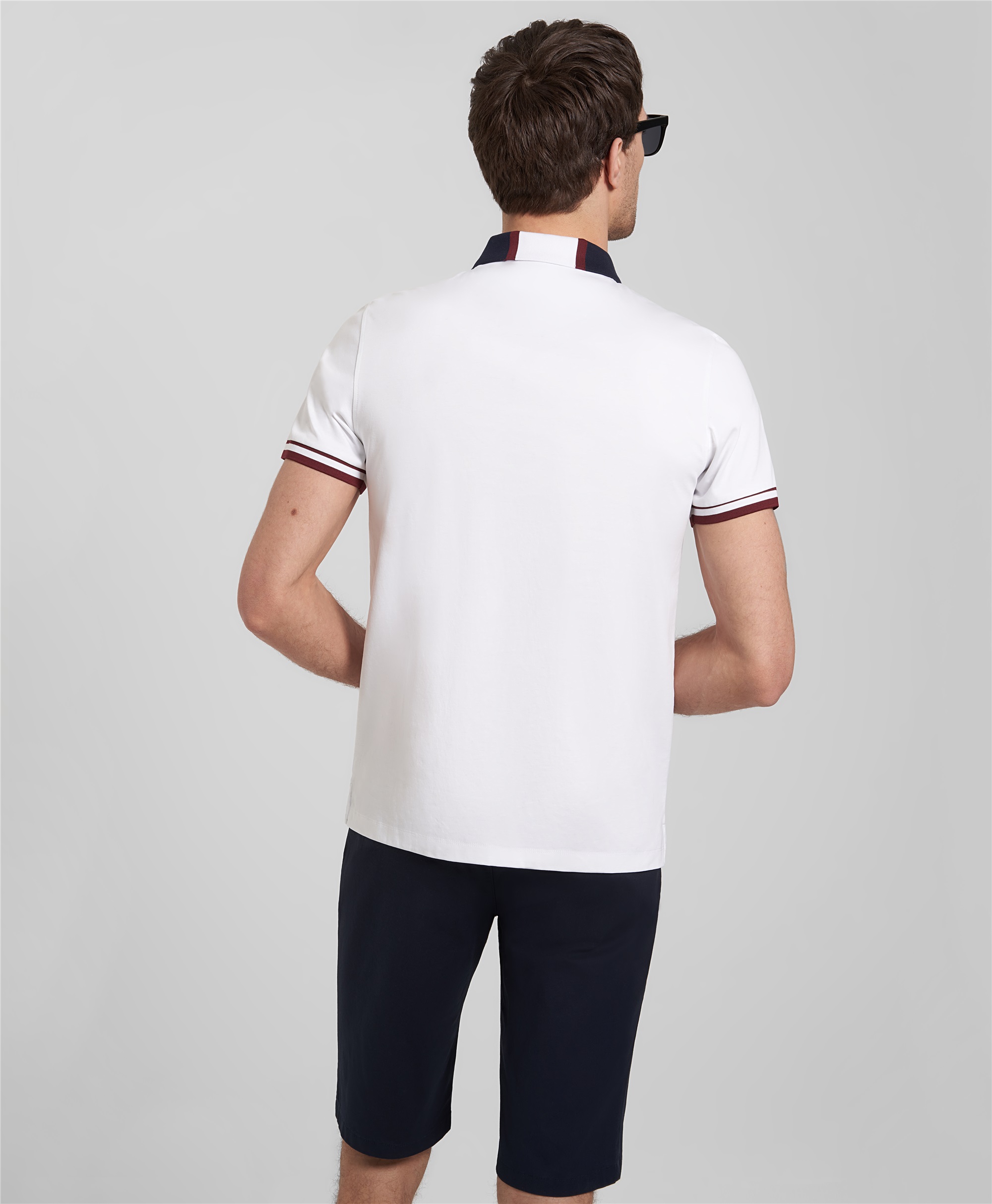 Рубашка-поло, прямой силуэт