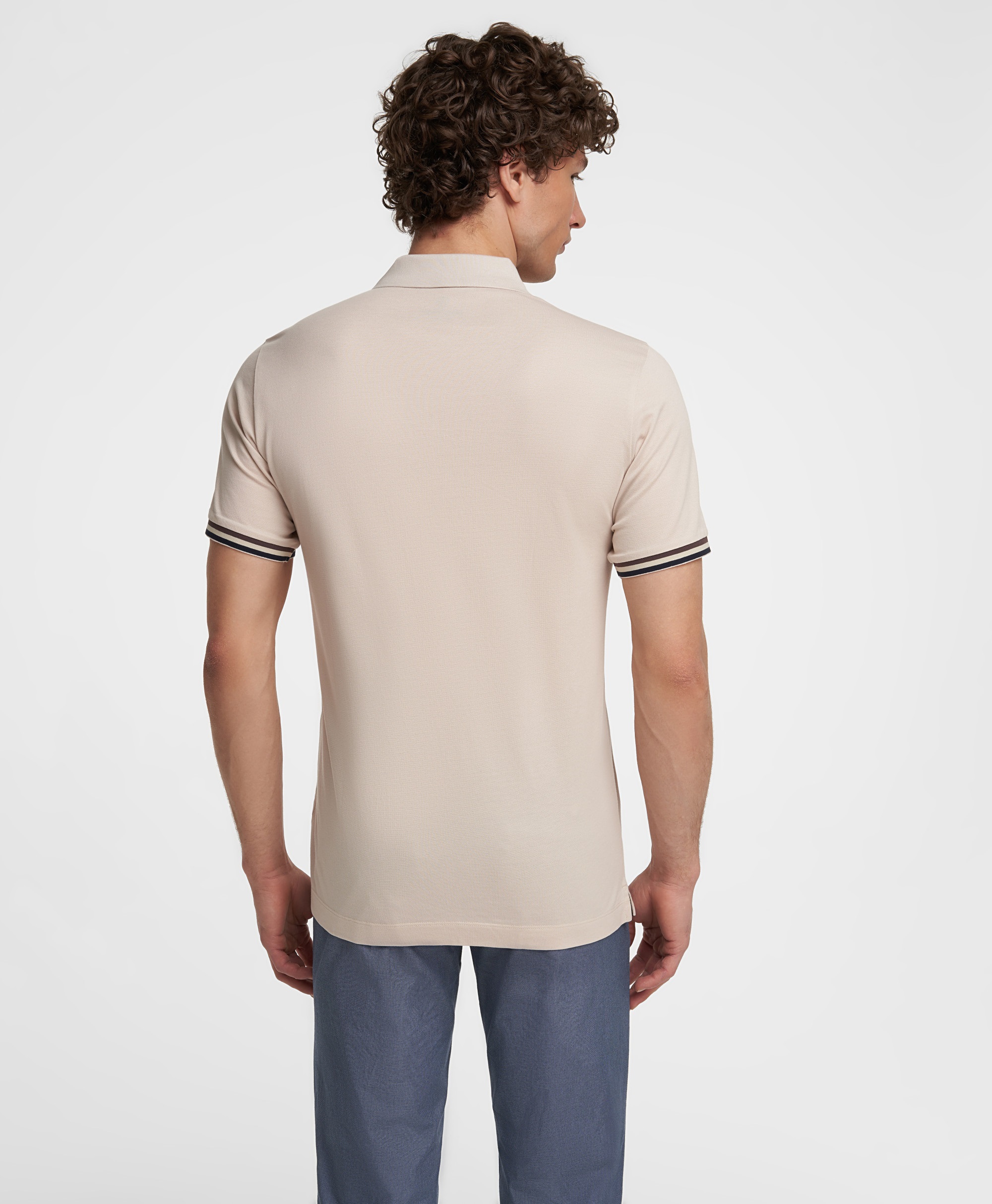 Рубашка-поло, прямой силуэт