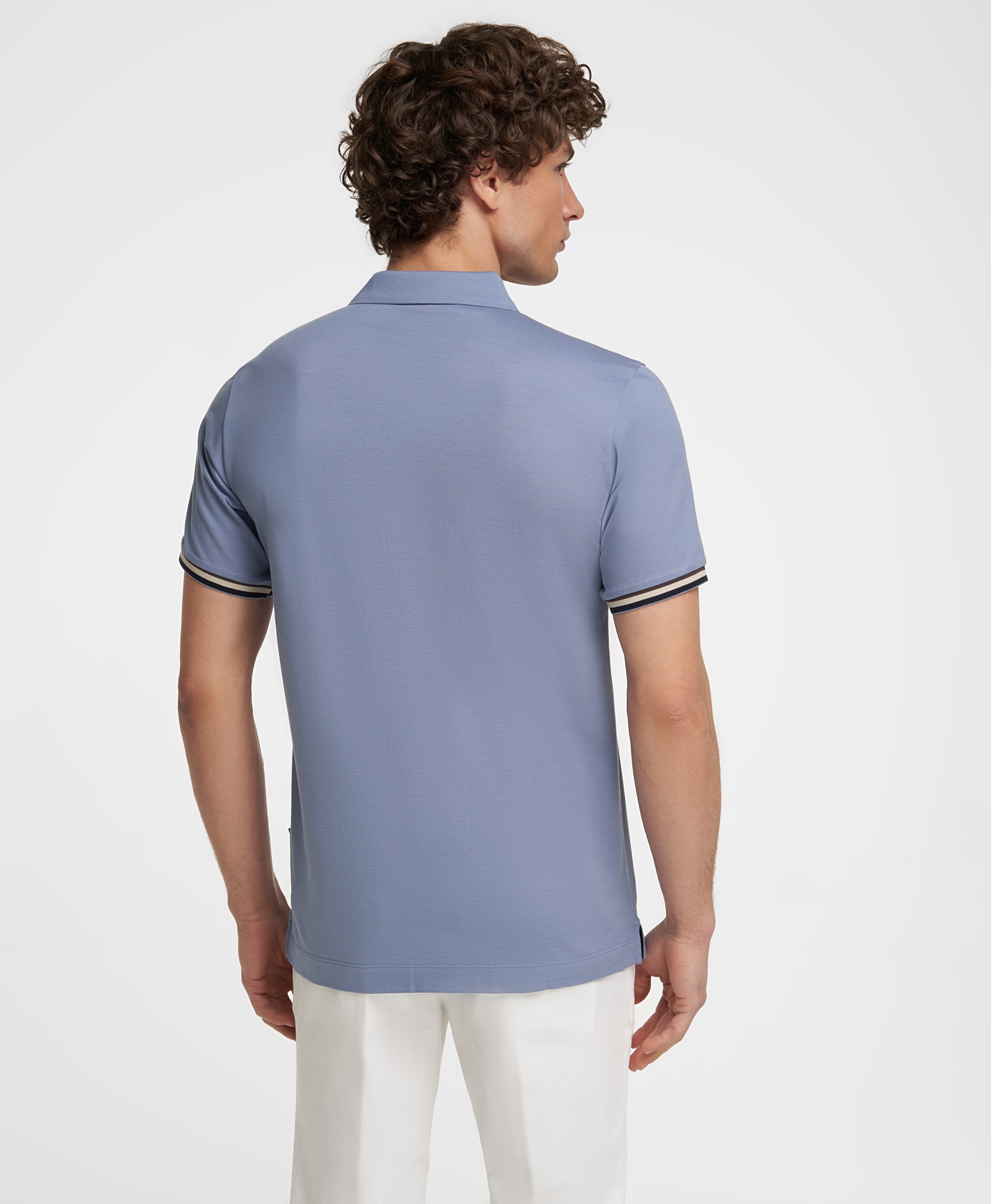 Рубашка-поло, прямой силуэт