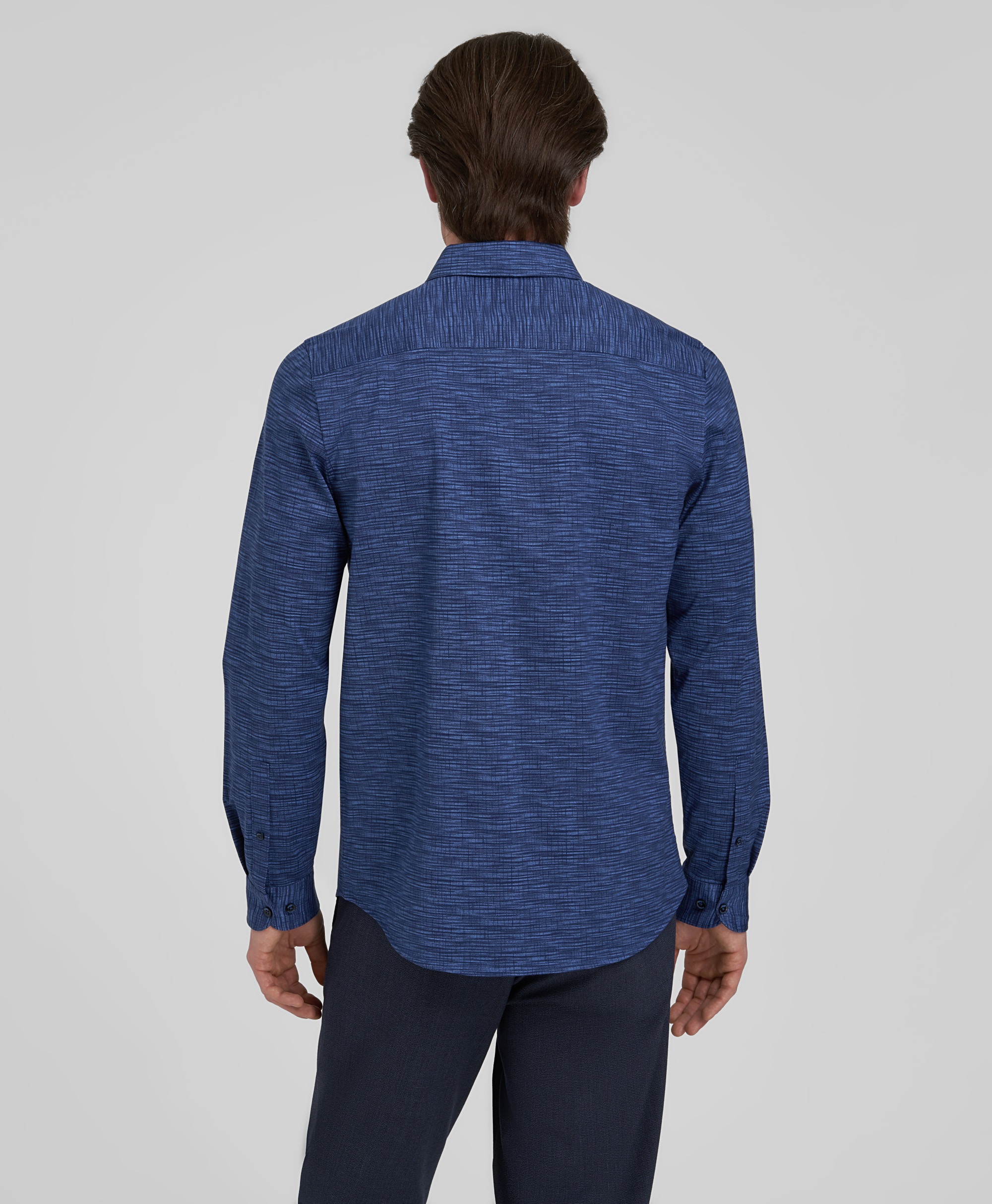 Рубашка трикотажная, прямой силуэт