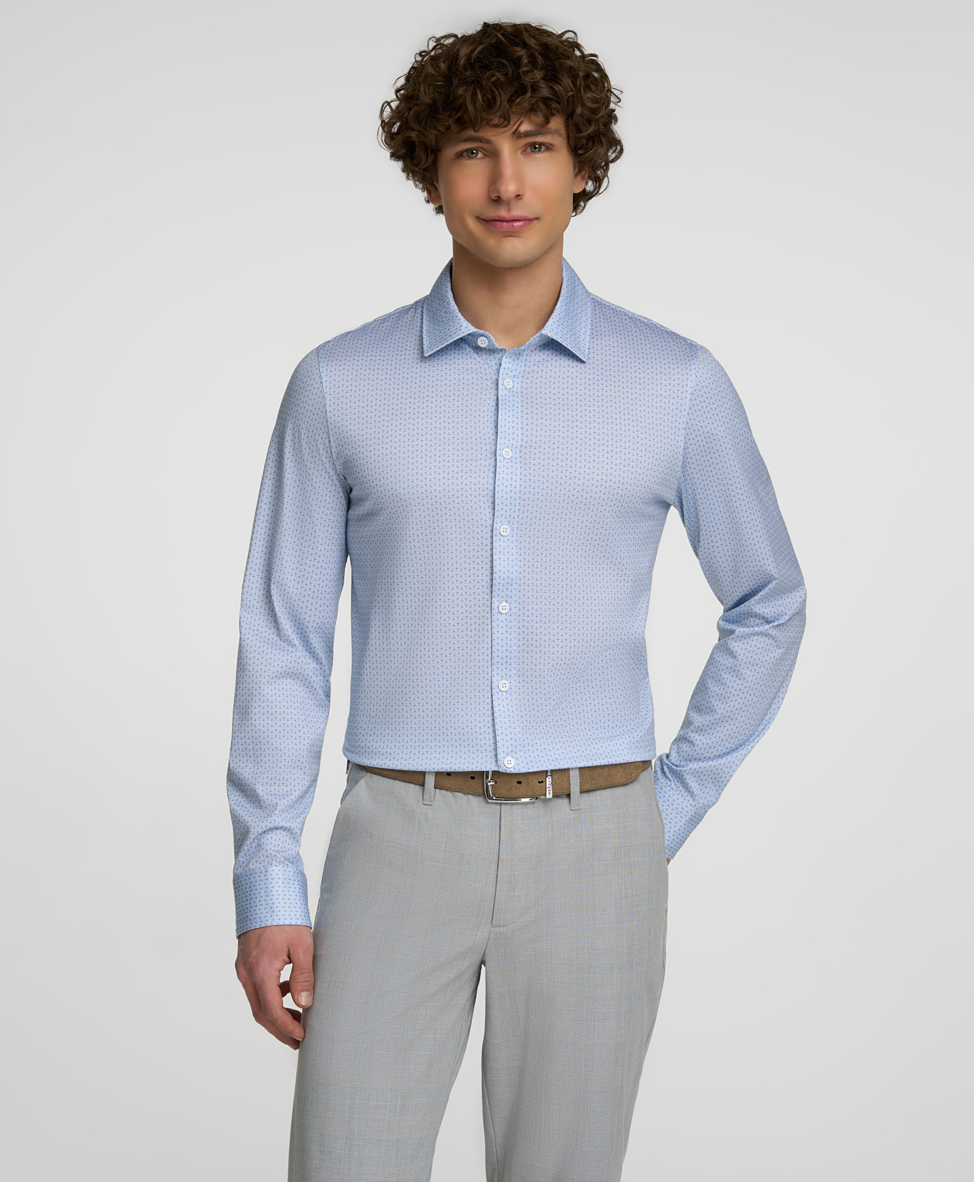 Рубашка трикот. HENDERSON дл.р