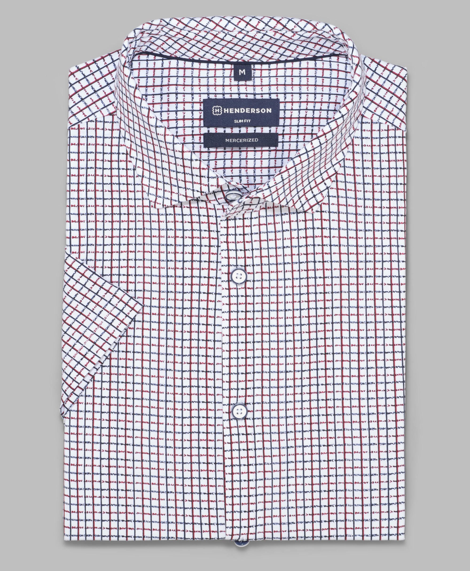 Рубашка трикотажная, полуприлегающий силуэт