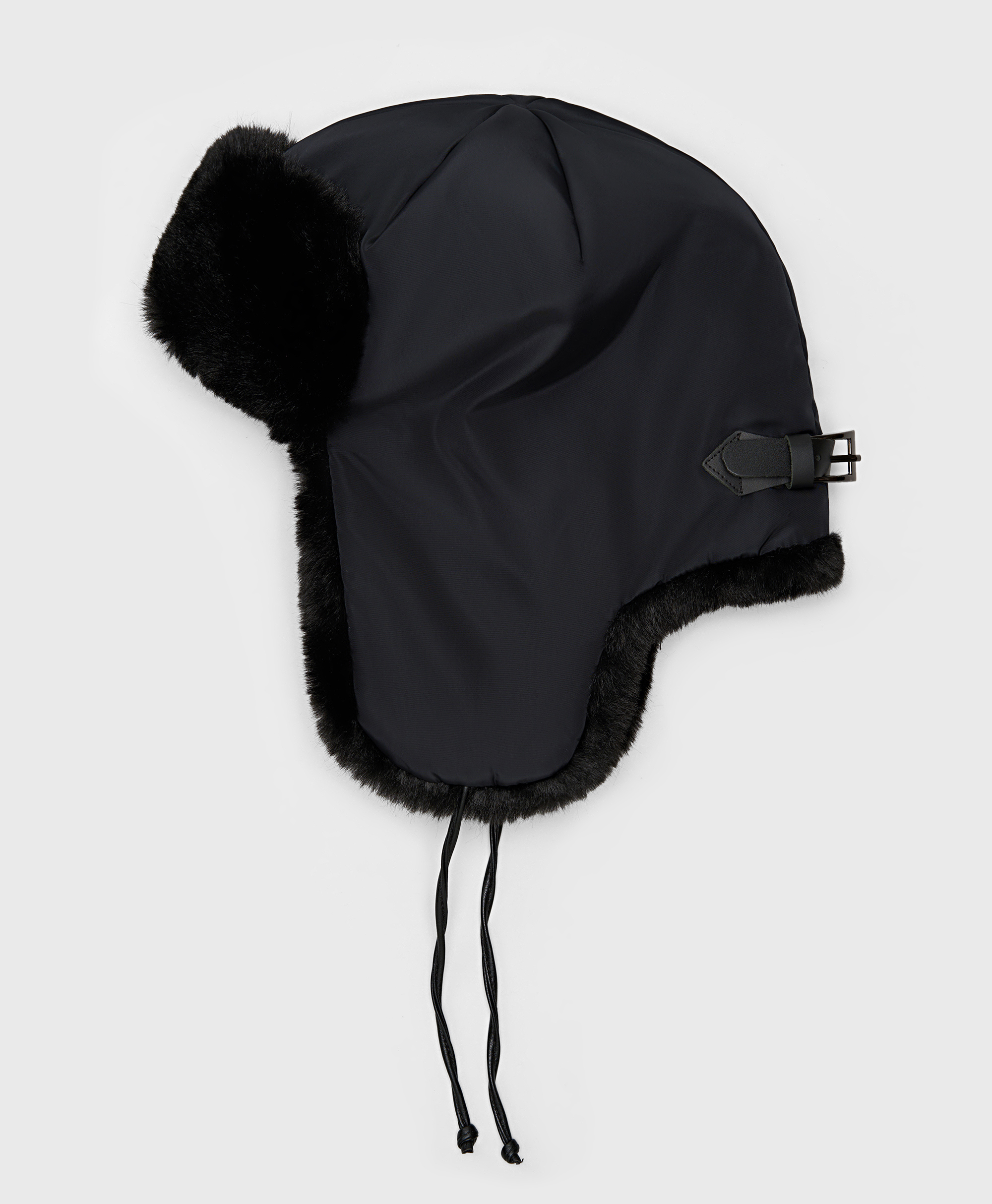 Шапка-ушанка утеплённая