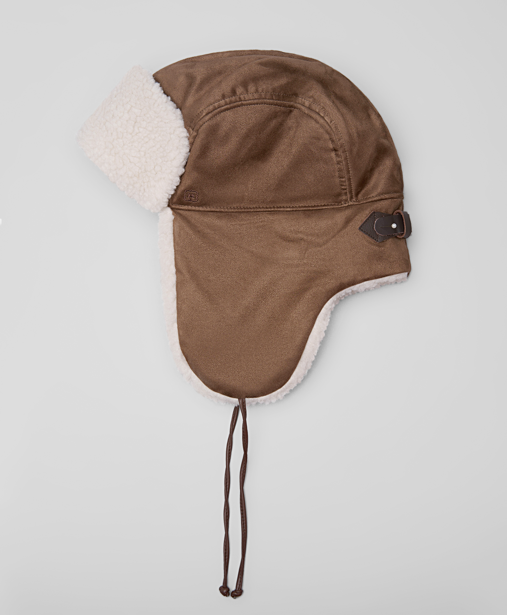 Шапка-ушанка утеплённая