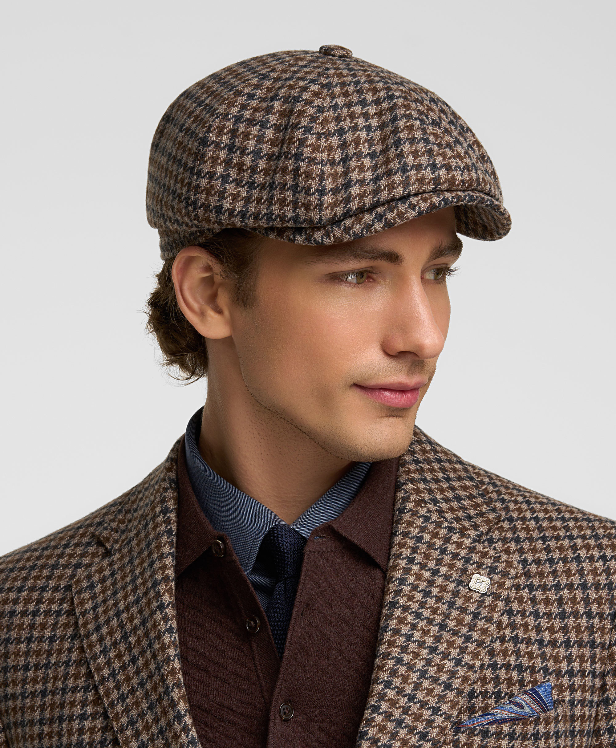 Кепка-восьмиклинка утеплённая