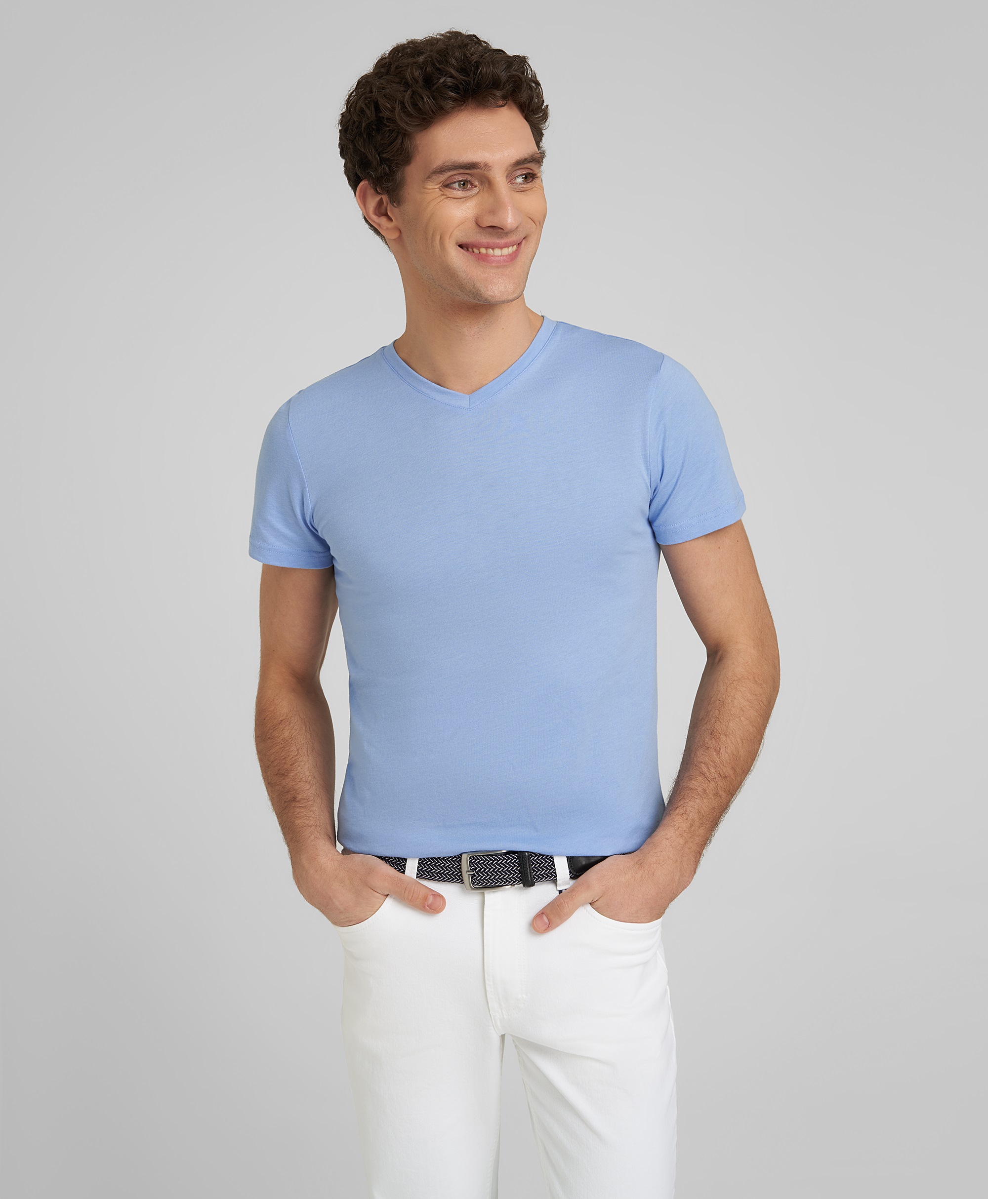 Футболка, полуприлегающий силуэт