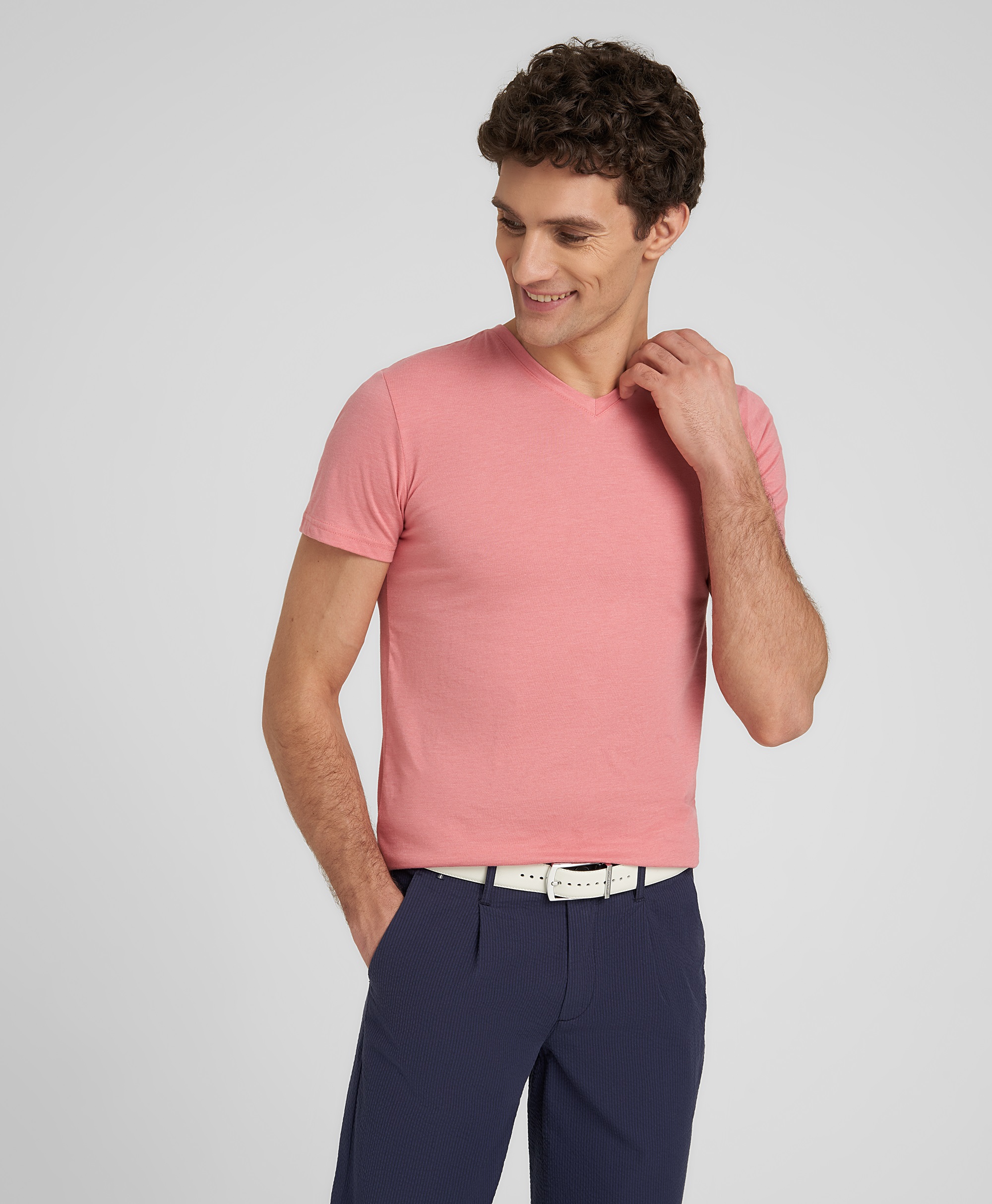 Футболка, полуприлегающий силуэт