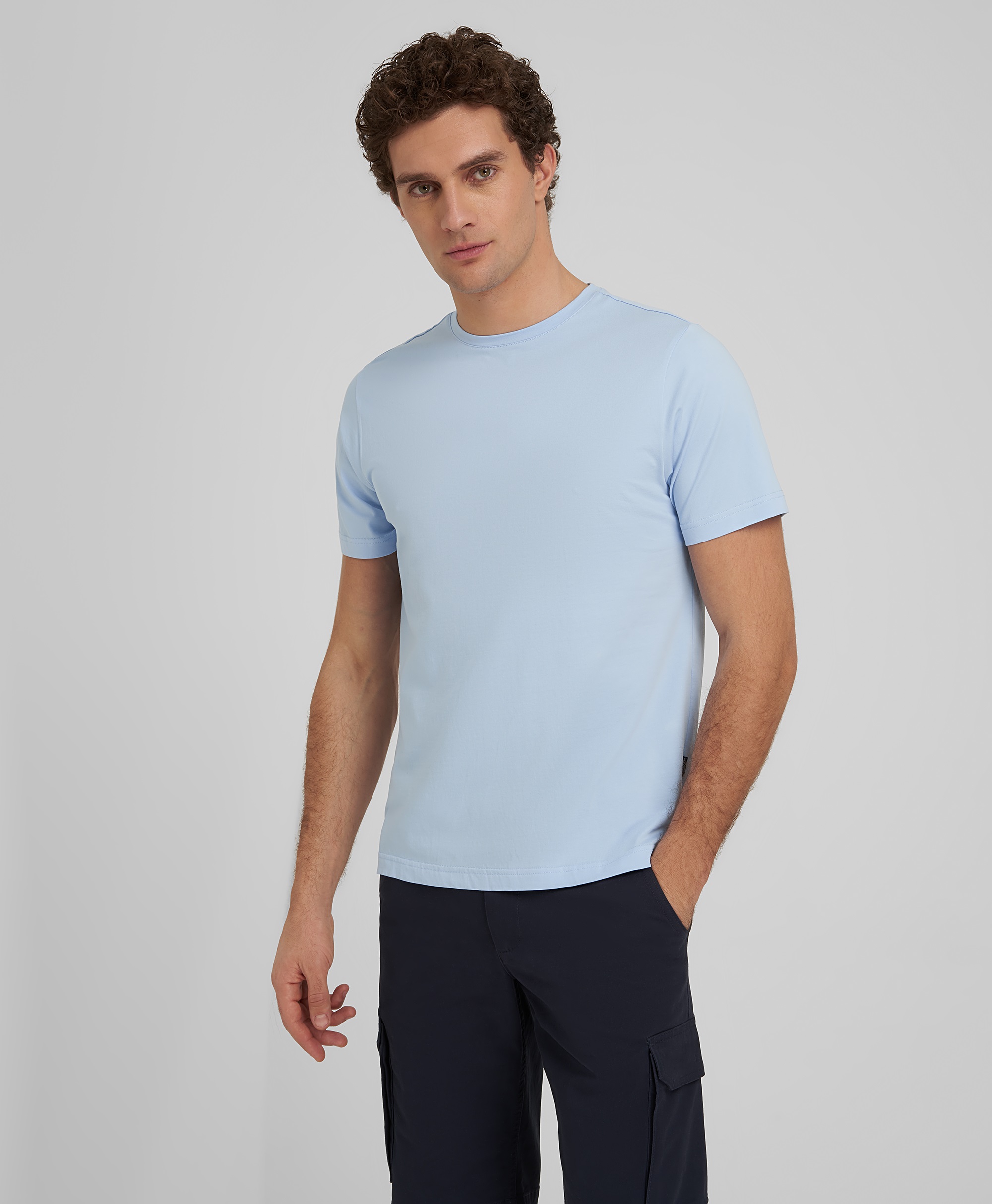 Футболка, прямой силуэт