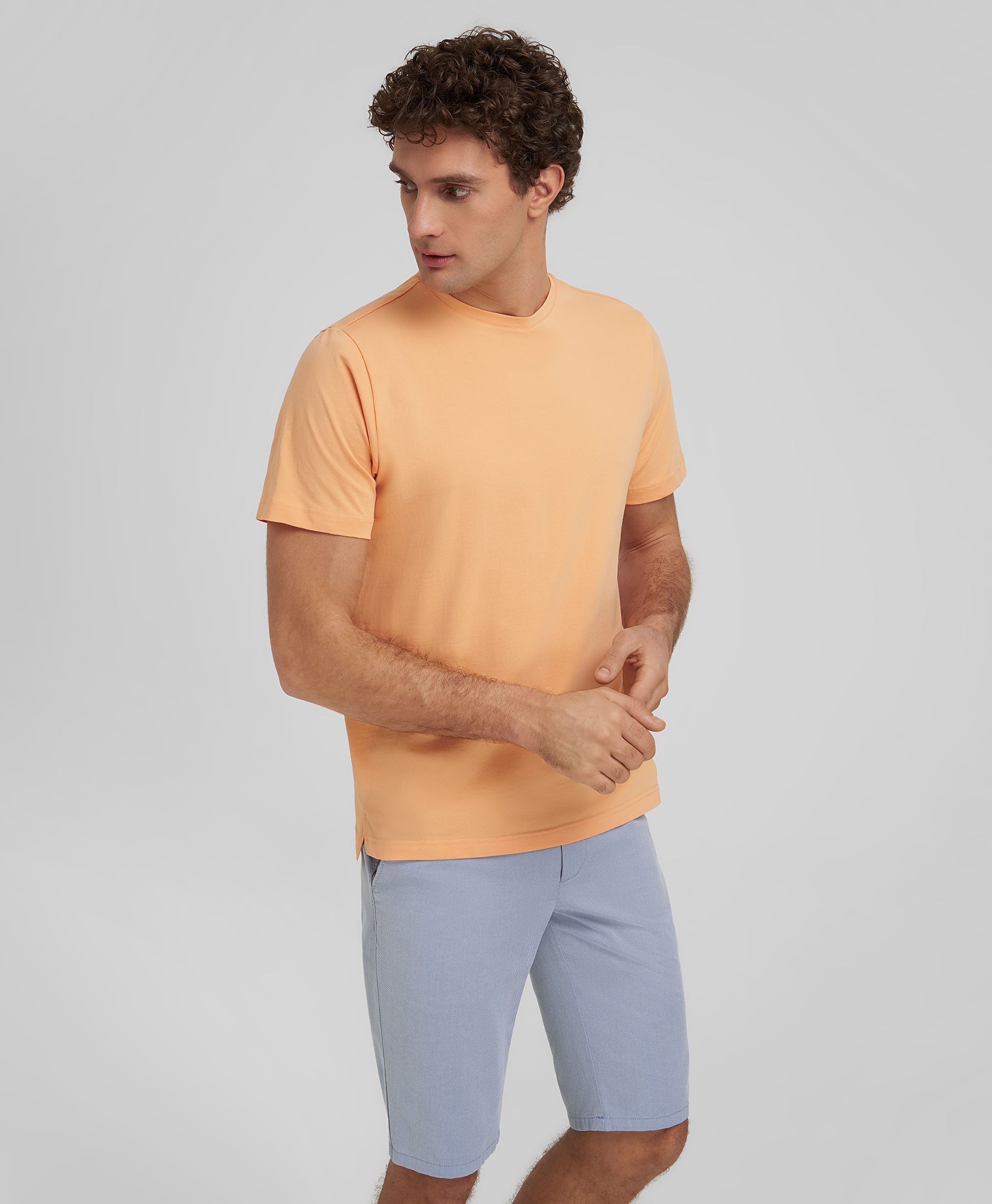 Футболка, прямой силуэт