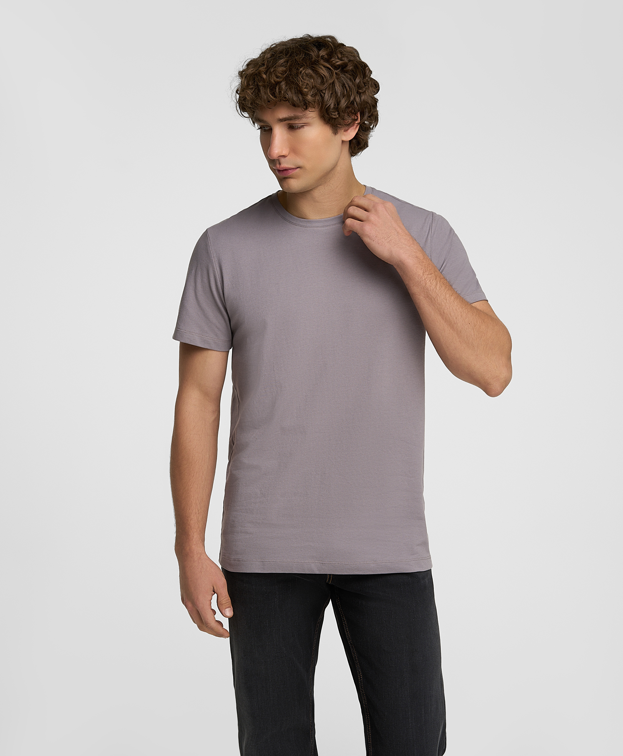 Футболка, прямой силуэт