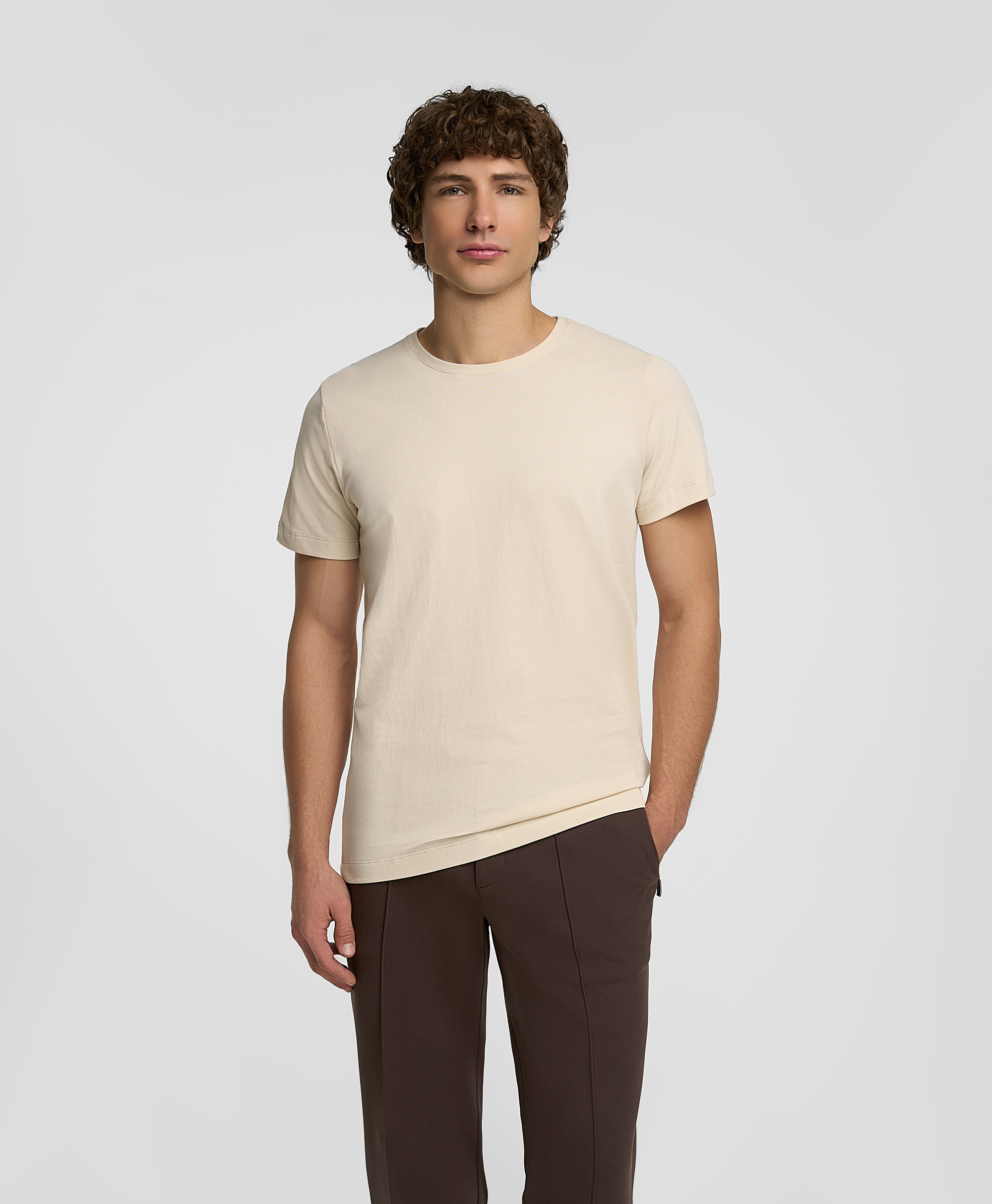 Футболка, прямой силуэт