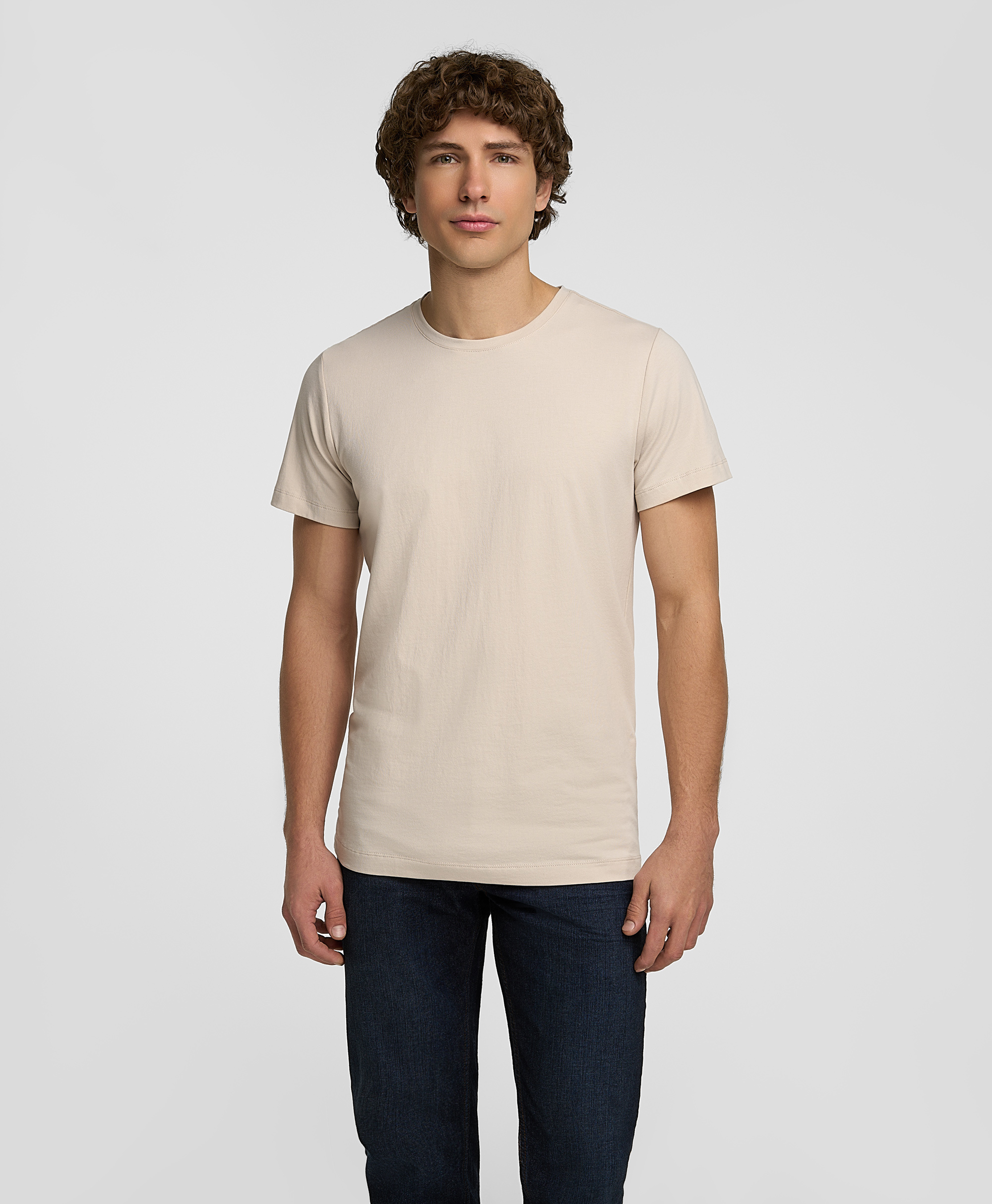 Футболка, прямой силуэт