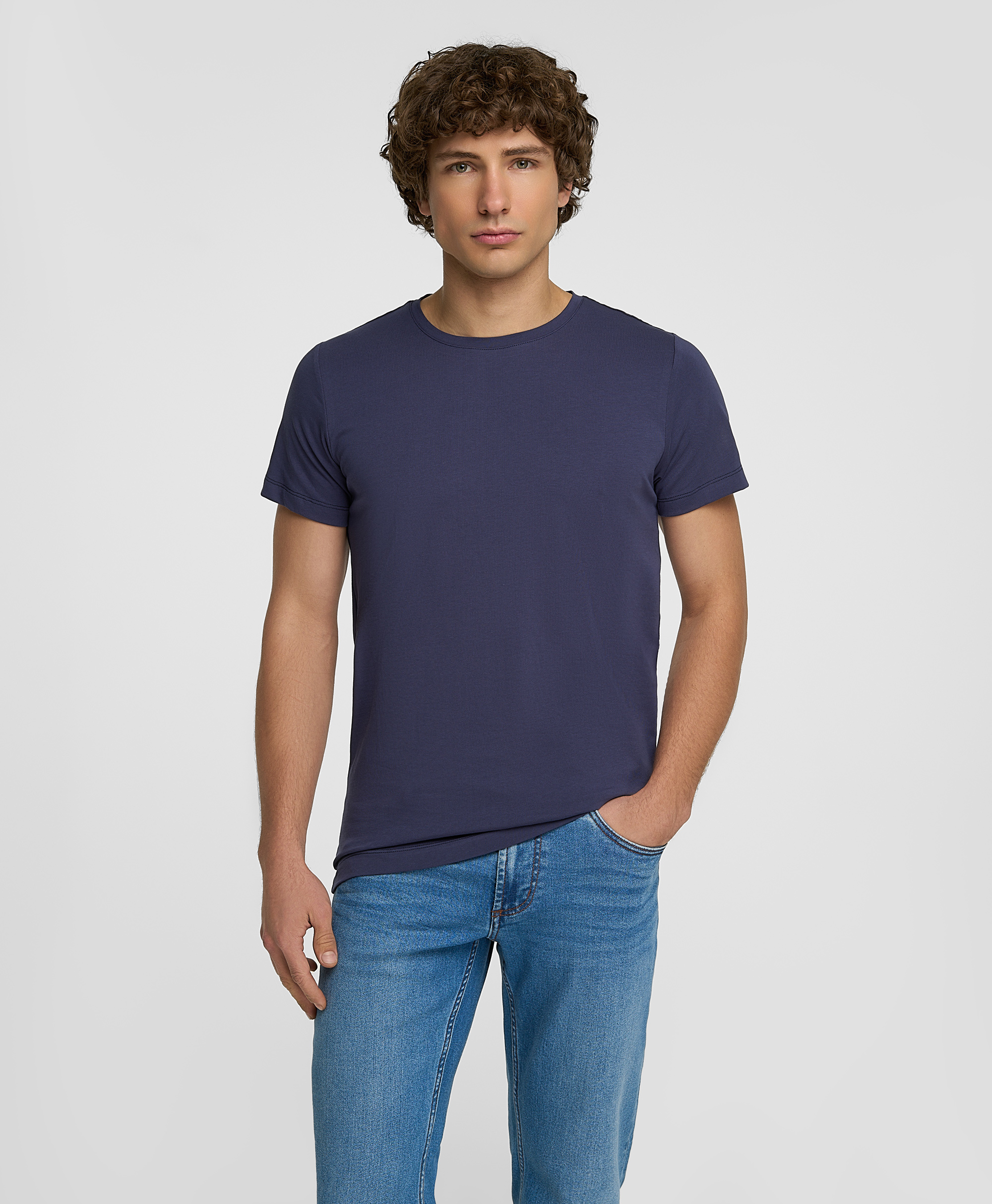 Футболка, прямой силуэт