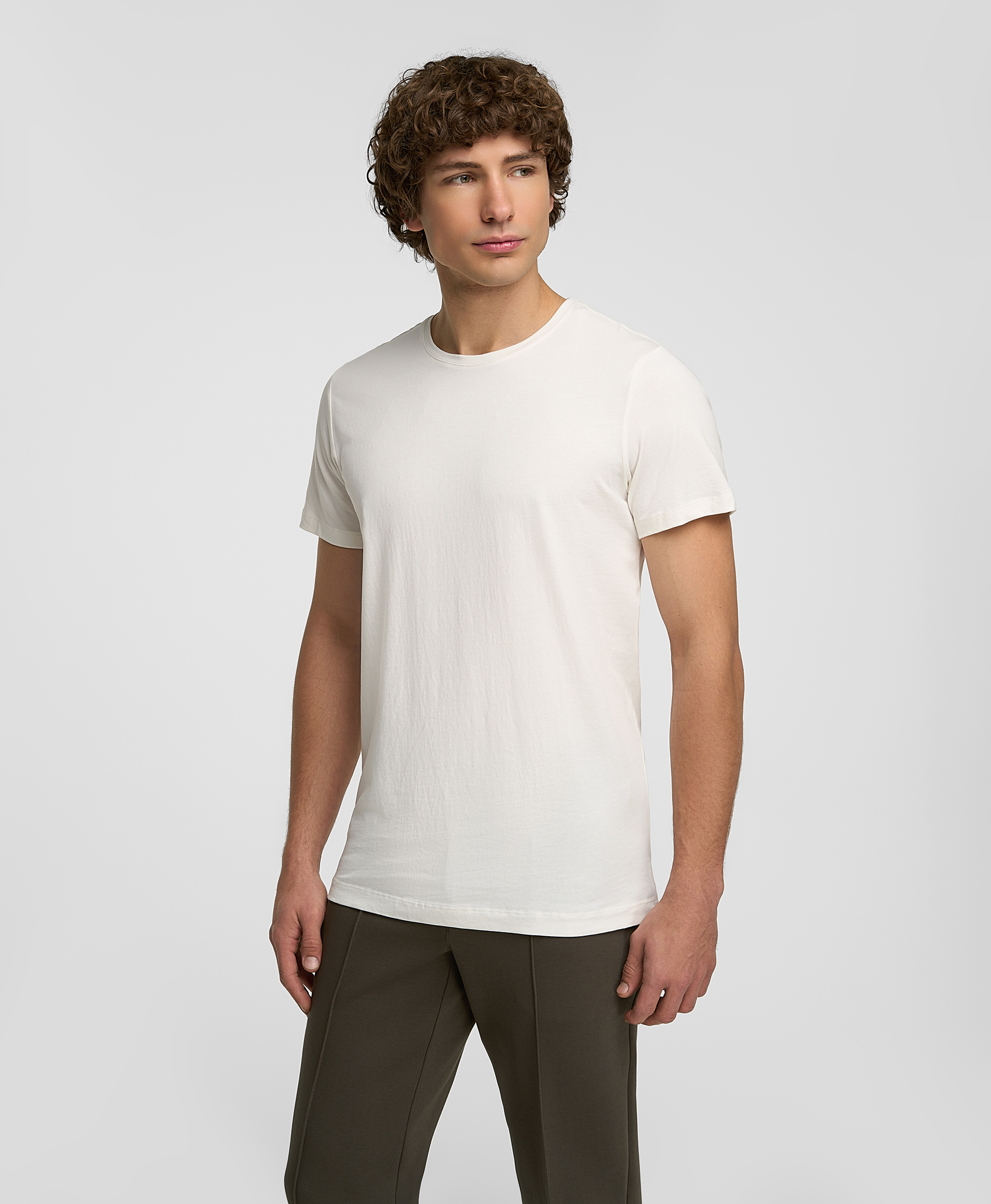 Футболка, полуприлегающий силуэт