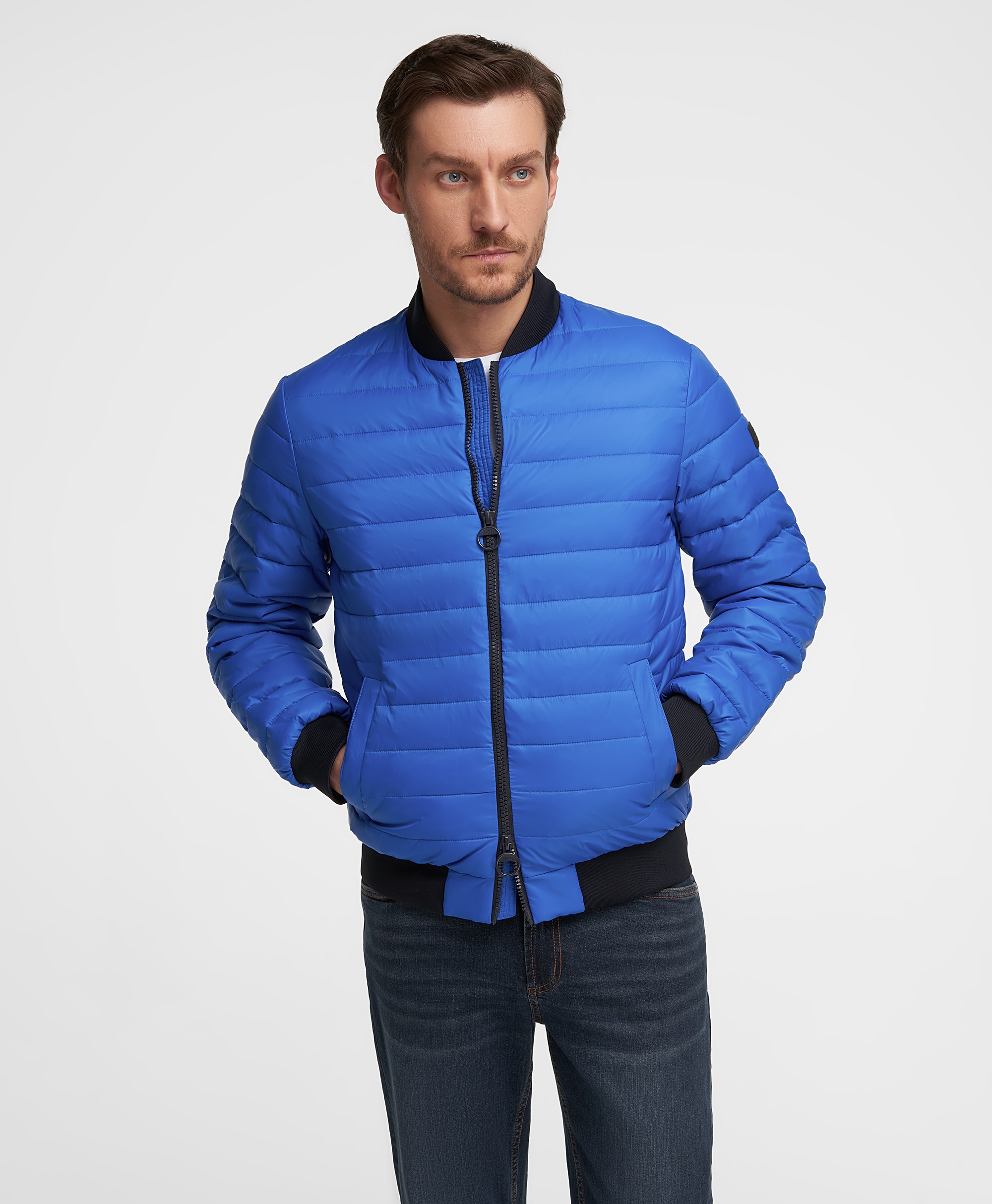 Куртка-бомбер утеплённая