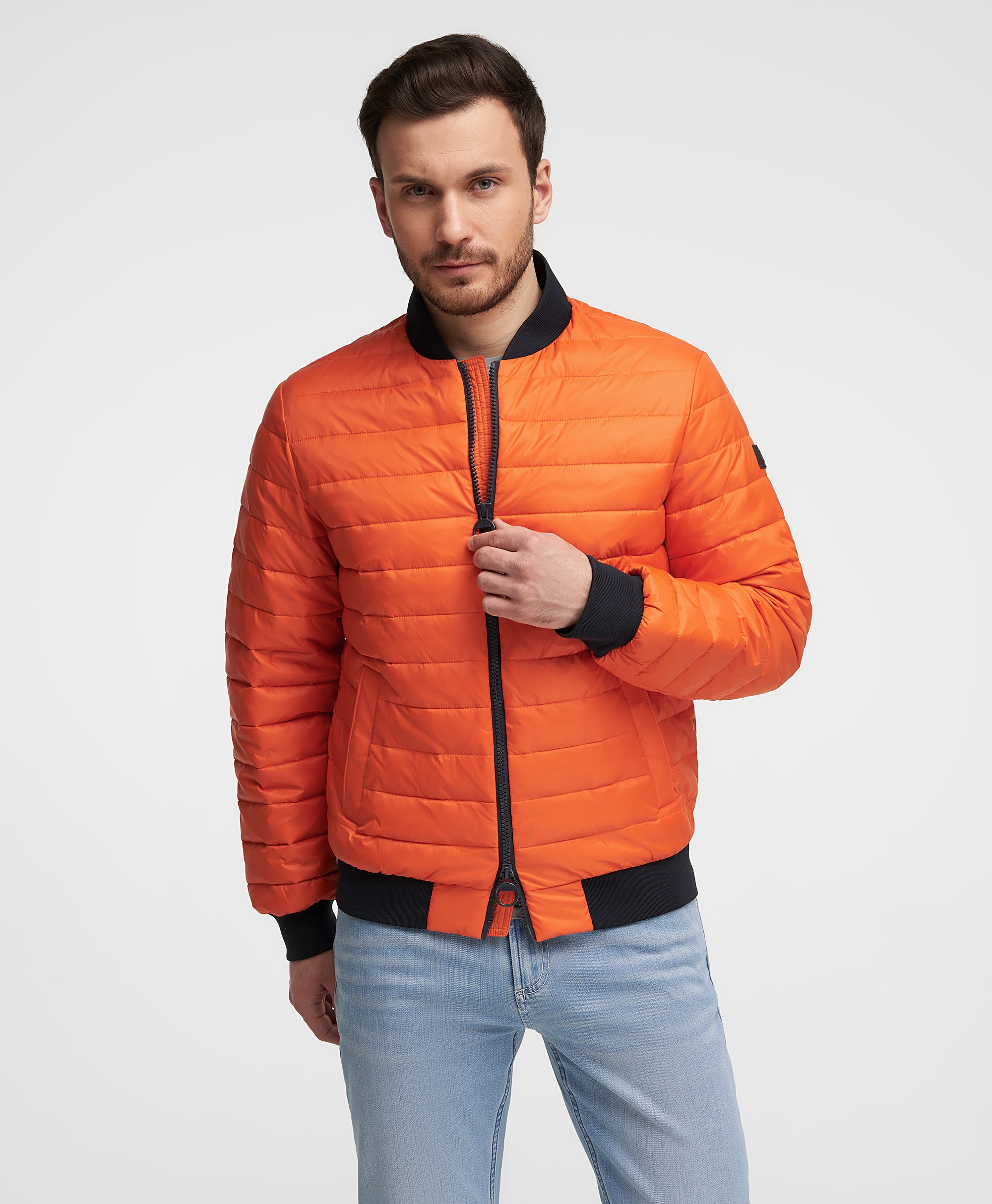 Куртка-бомбер утеплённая