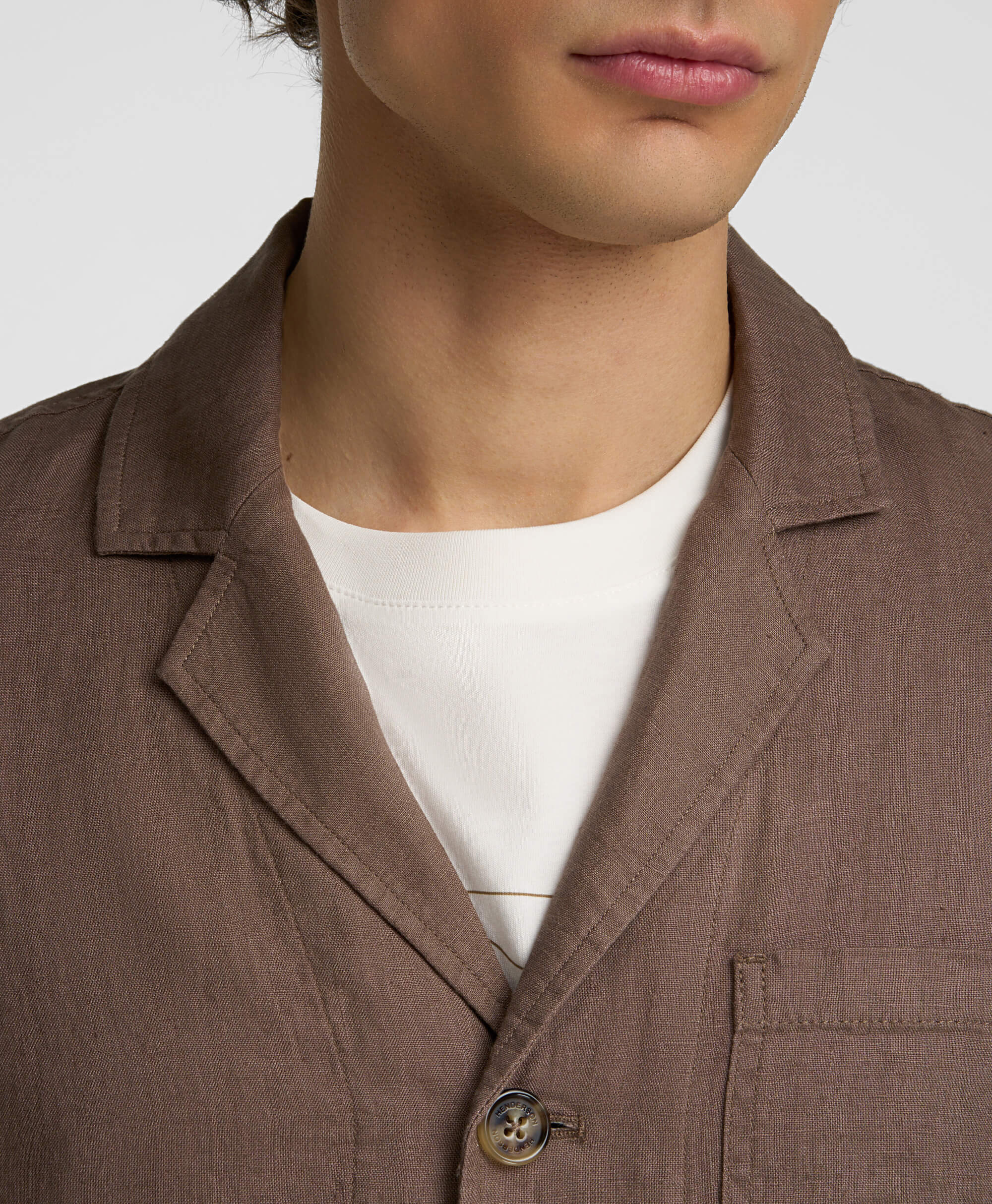Куртка-рубашка JK-0590 LBROWN- купить в HENDERSON.RU, цена 16999.00