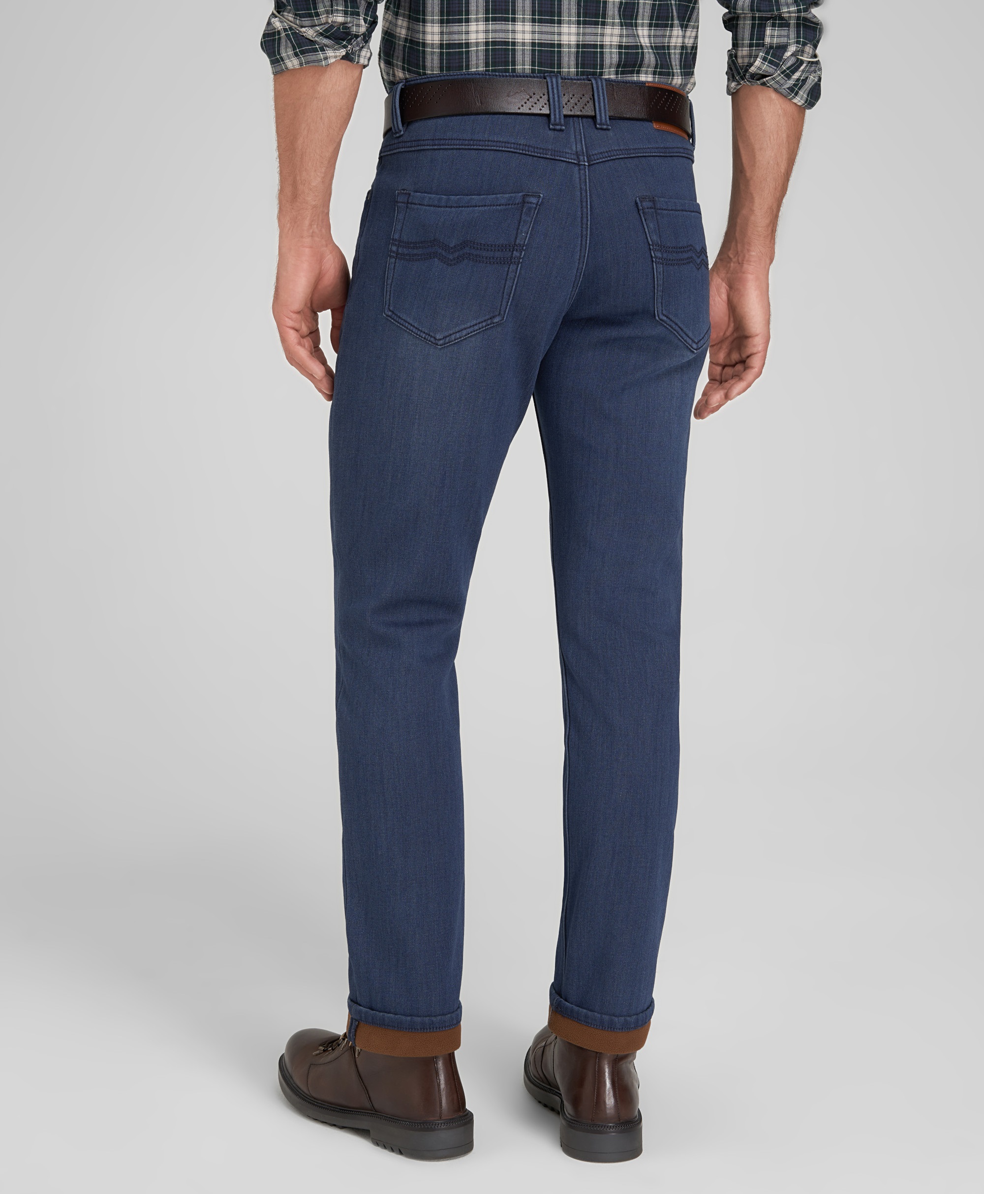 Джинсы 5 карманов, полуприлегающий силуэт