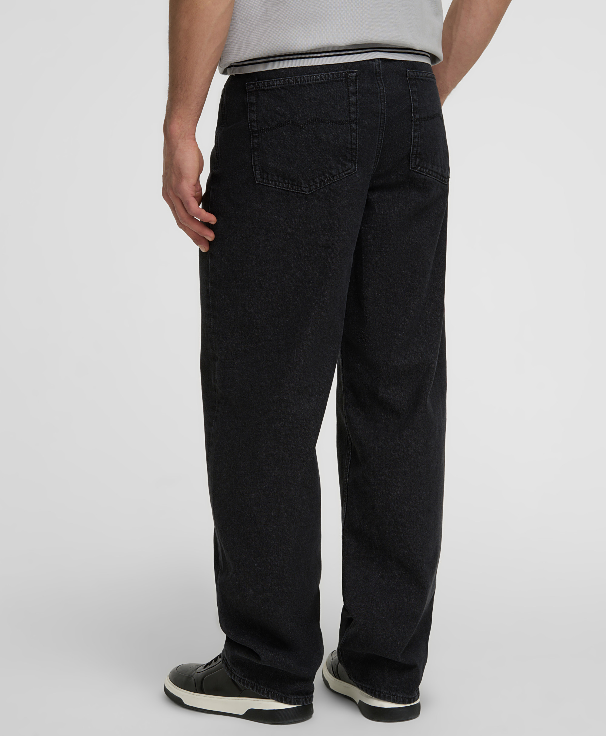 Джинсы 5 карманов, прямой силуэт