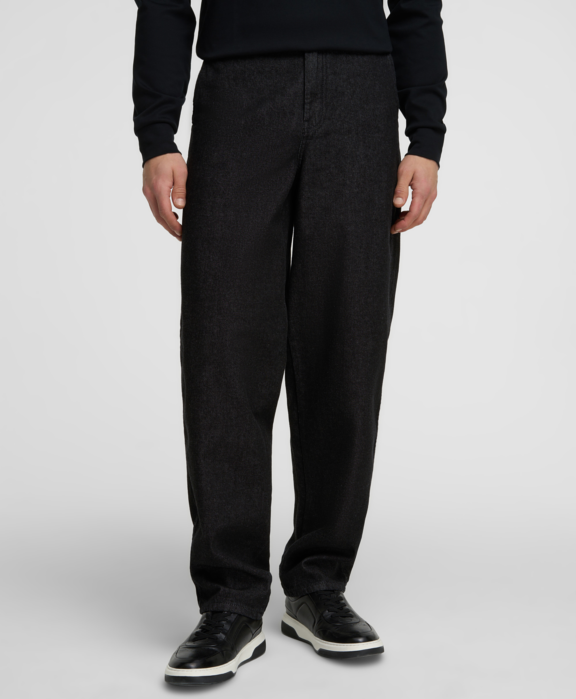 Джинсы-чинос, прямой силуэт