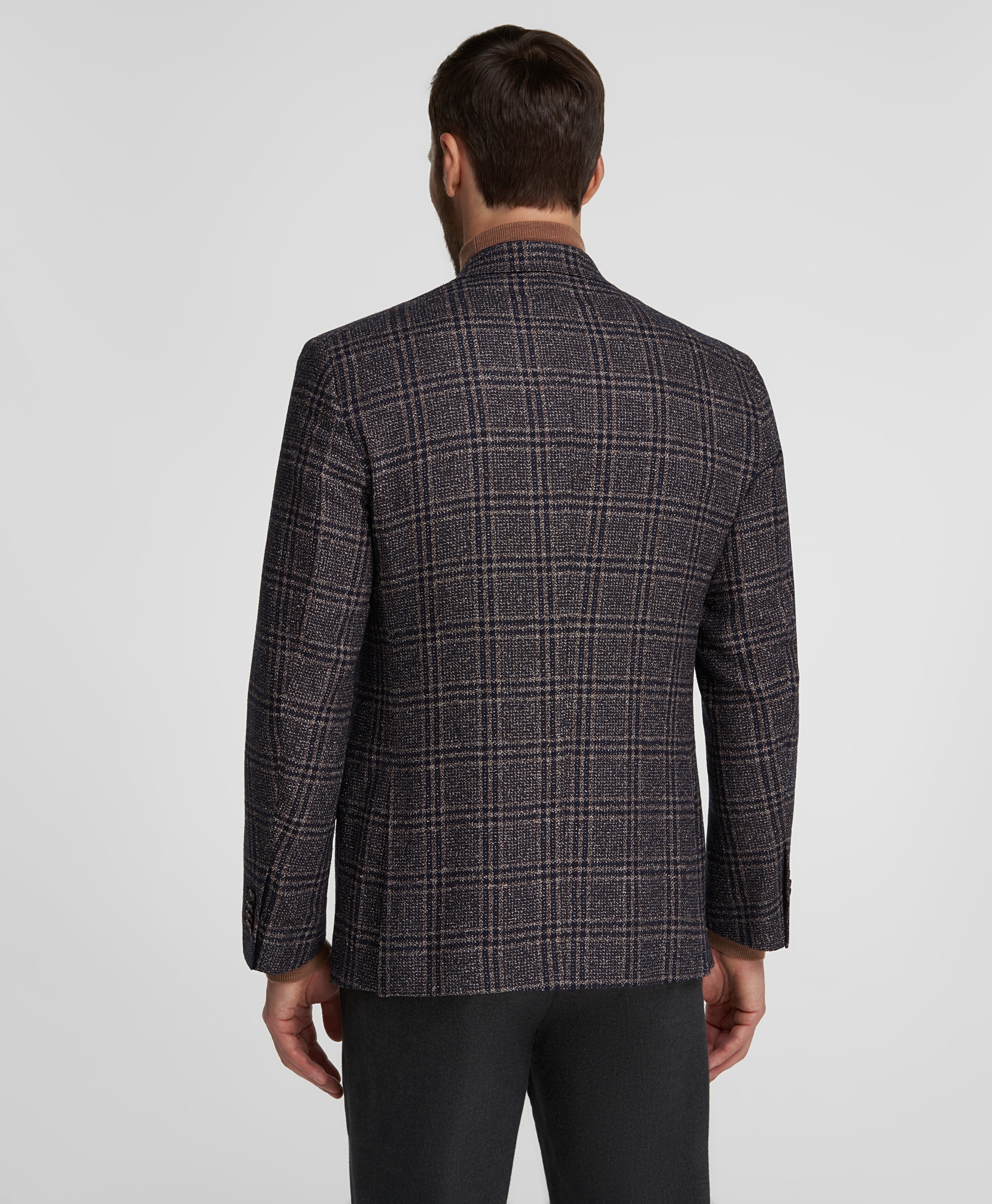 Пиджак повседневный, прямой силуэт