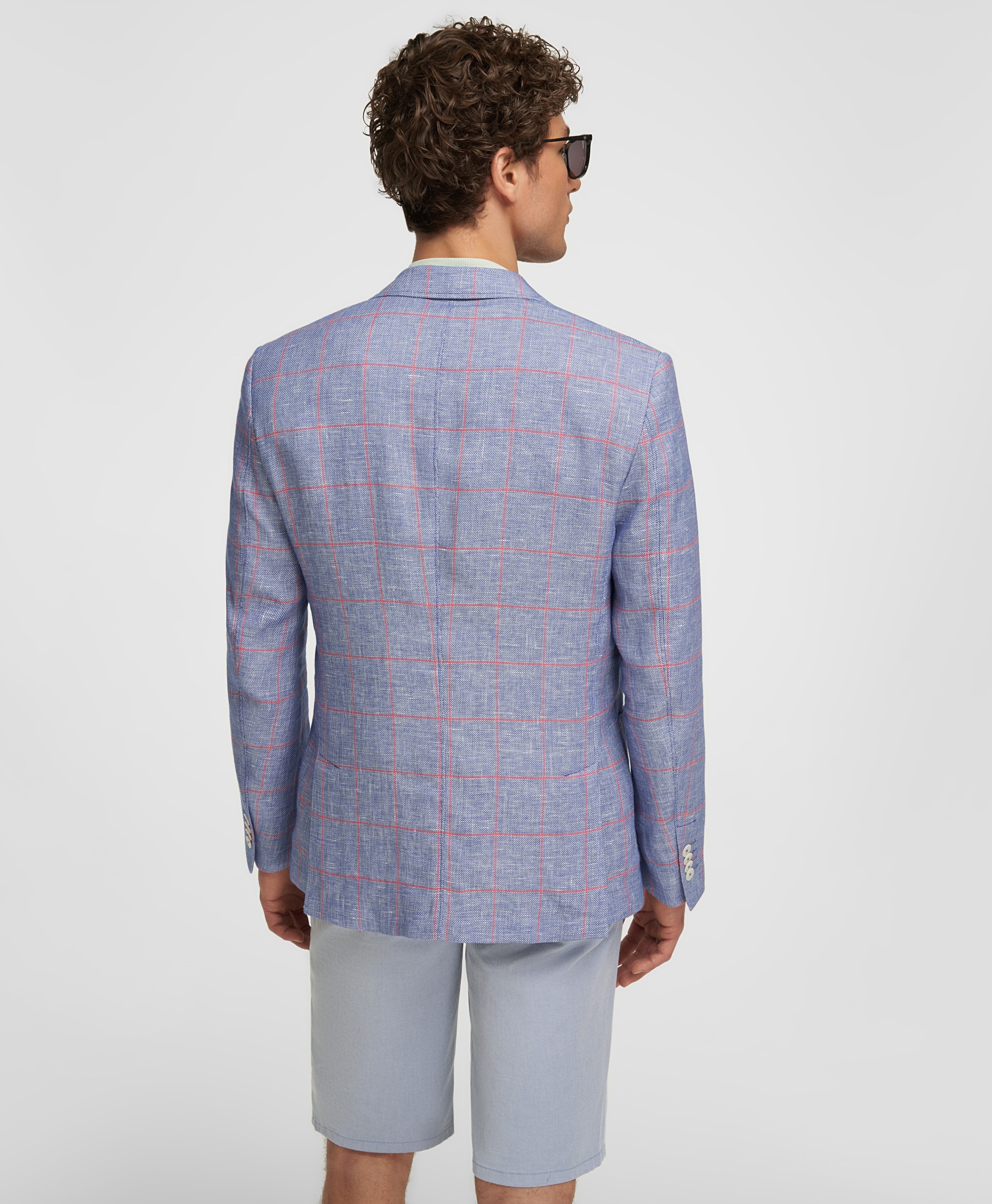 Пиджак повседневный, прямой силуэт