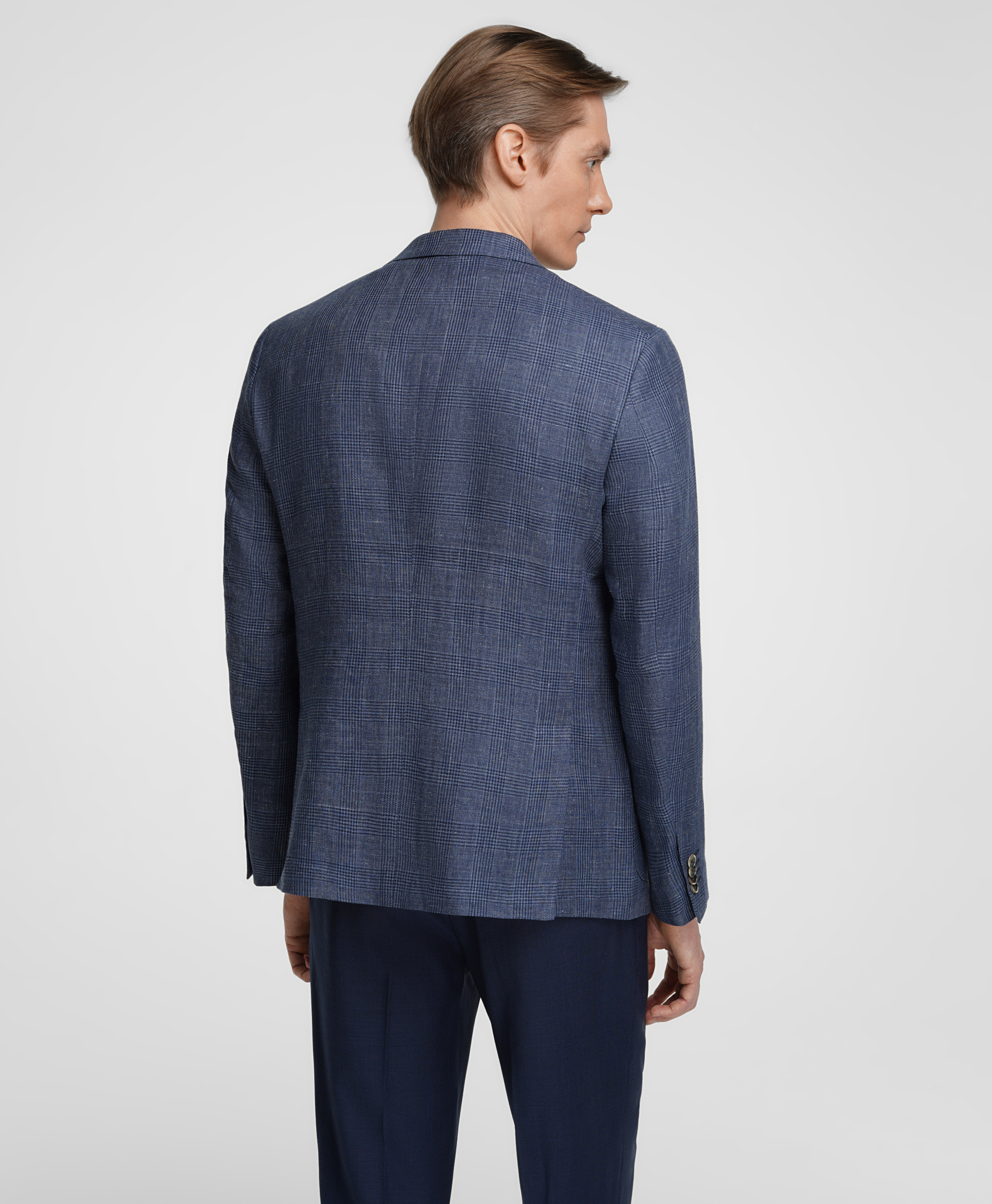 Пиджак повседневный, прямой силуэт