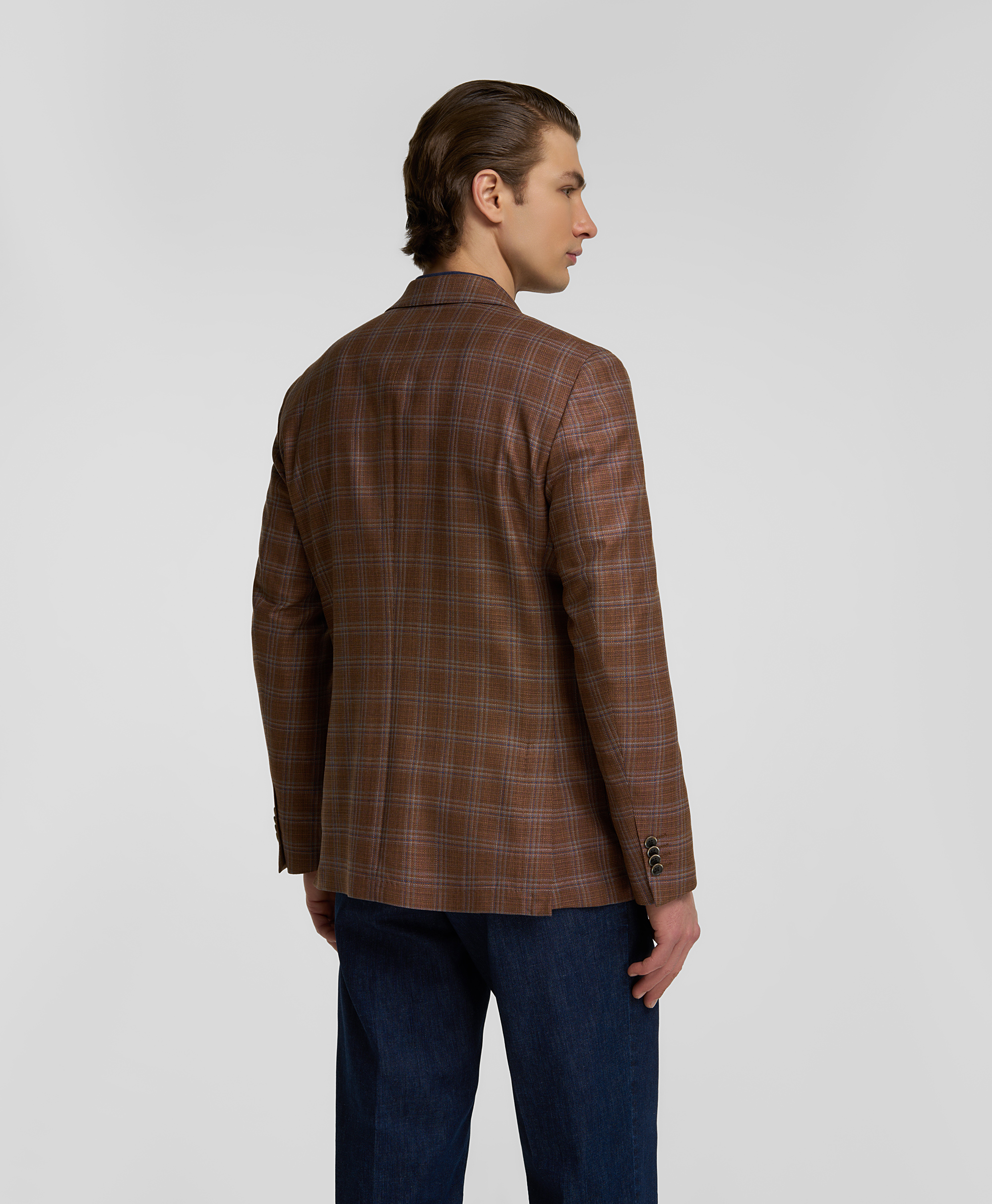 Пиджак костюмный, прямой силуэт