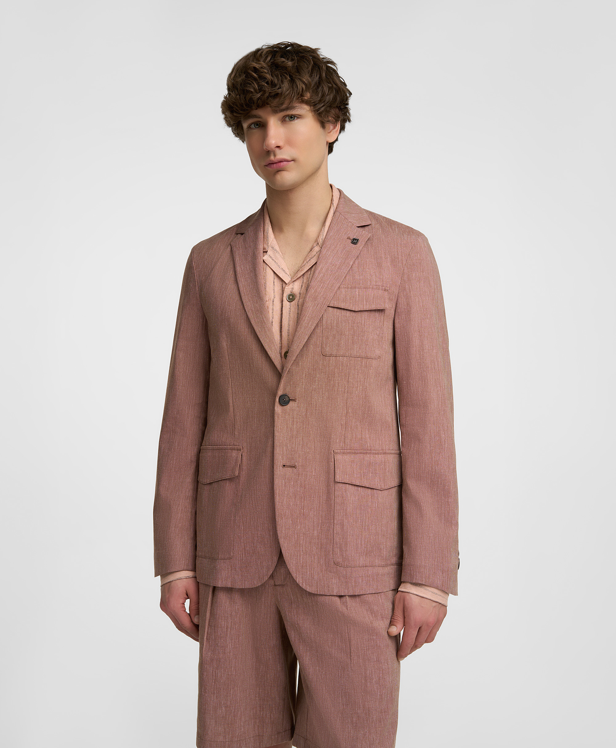 Пиджак HENDERSON Studio, прямой силуэт