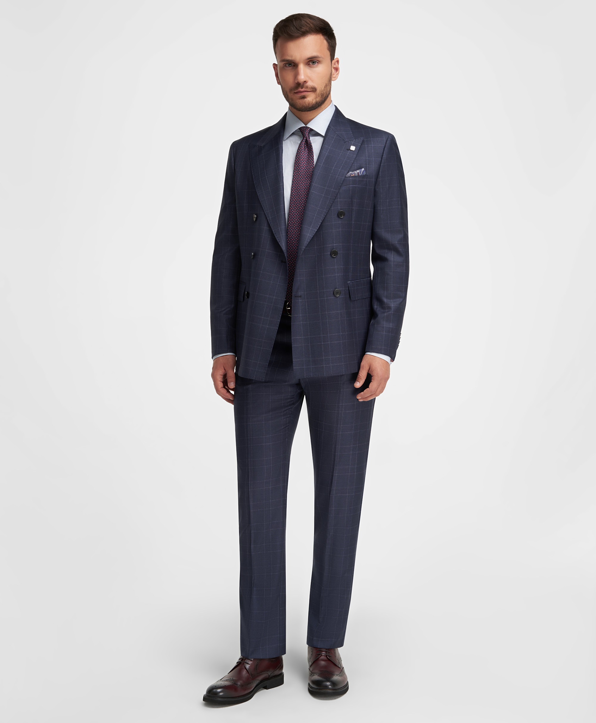 Пиджак костюмный, прямой силуэт