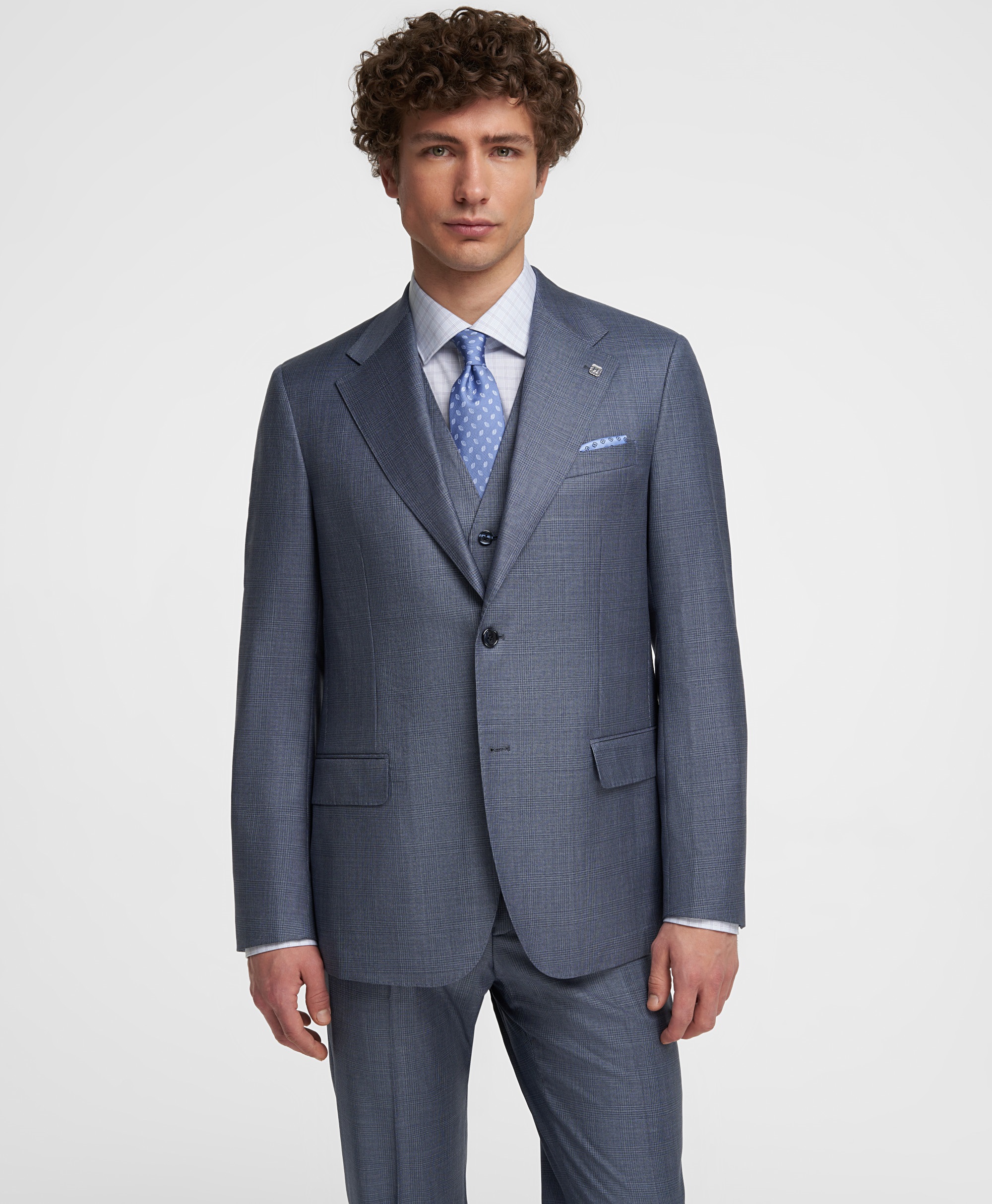 Пиджак костюмный, прямой силуэт