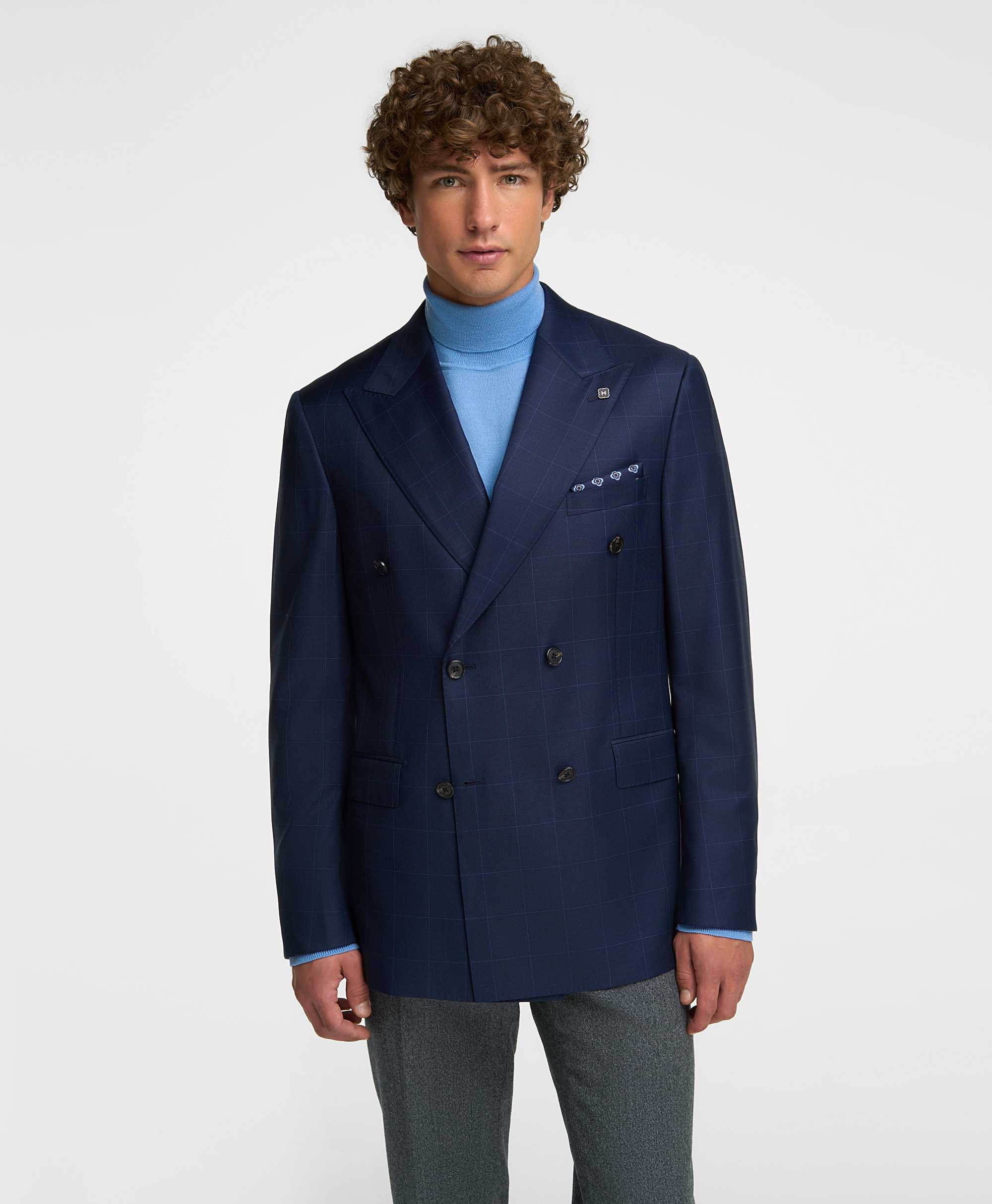 Пиджак костюмный, прямой силуэт