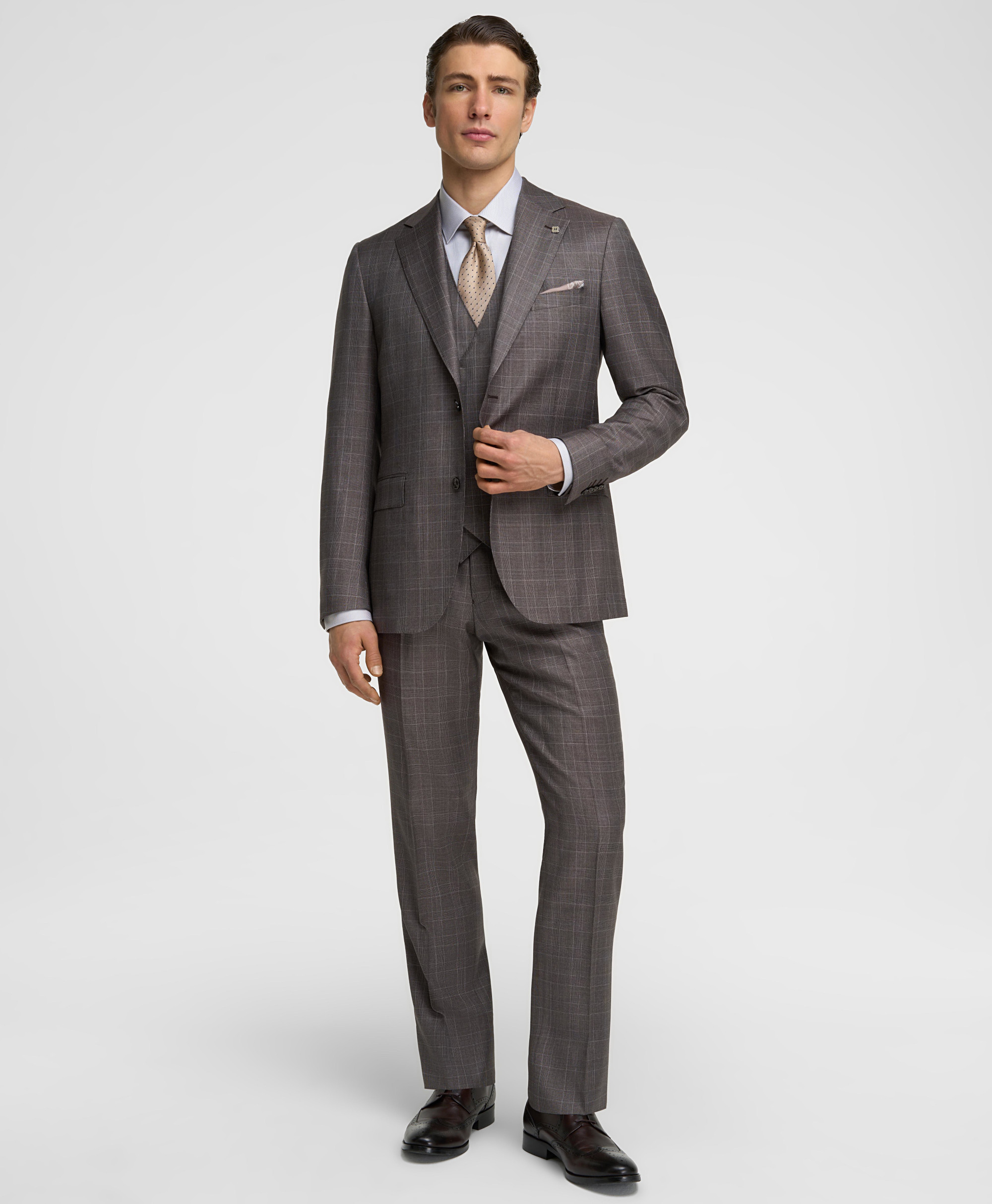 Пиджак костюмный, прямой силуэт