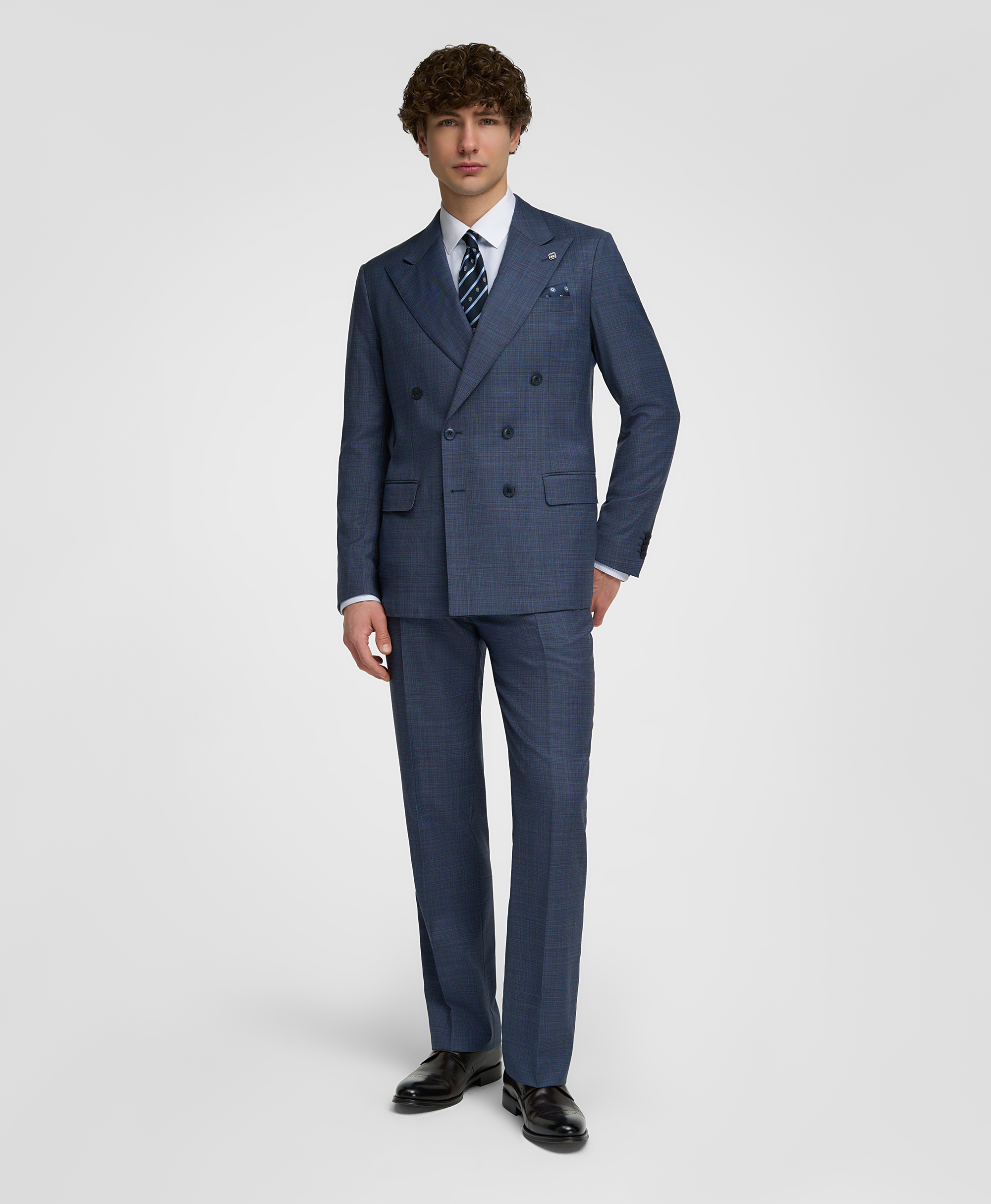 Пиджак костюмный, прямой силуэт