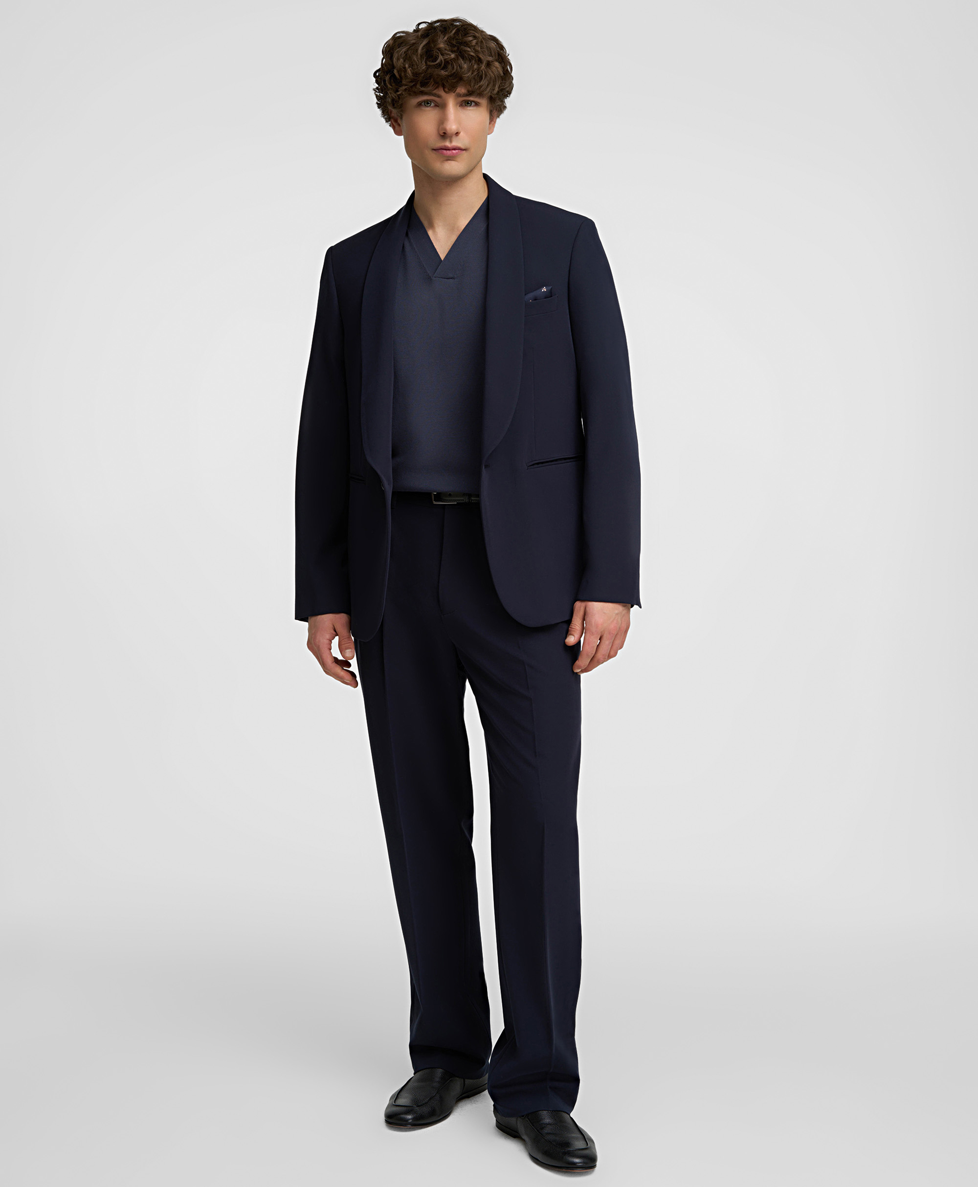 Пиджак костюмный HENDERSON Studio, прямой силуэт