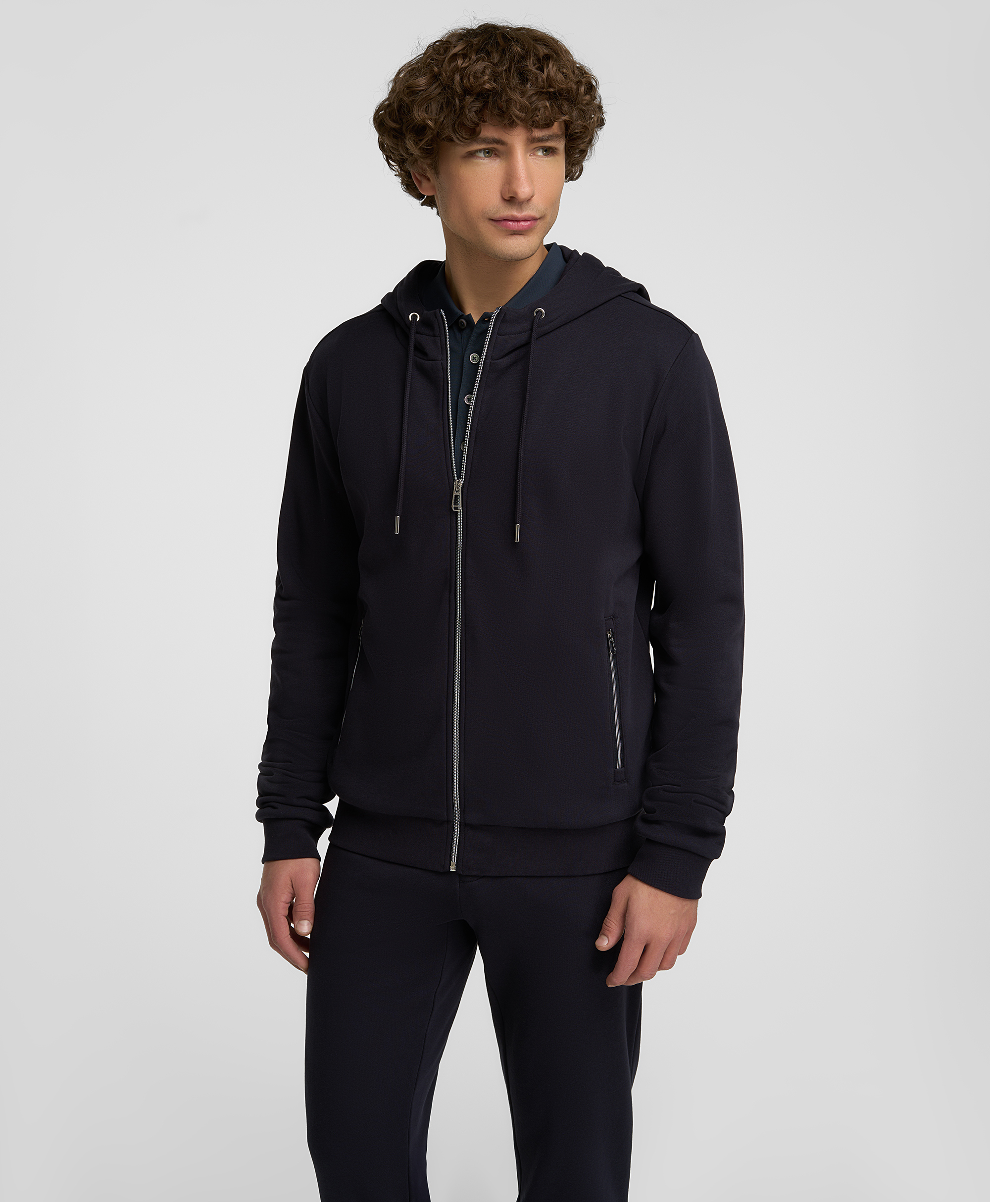 Толстовка-худи на молнии