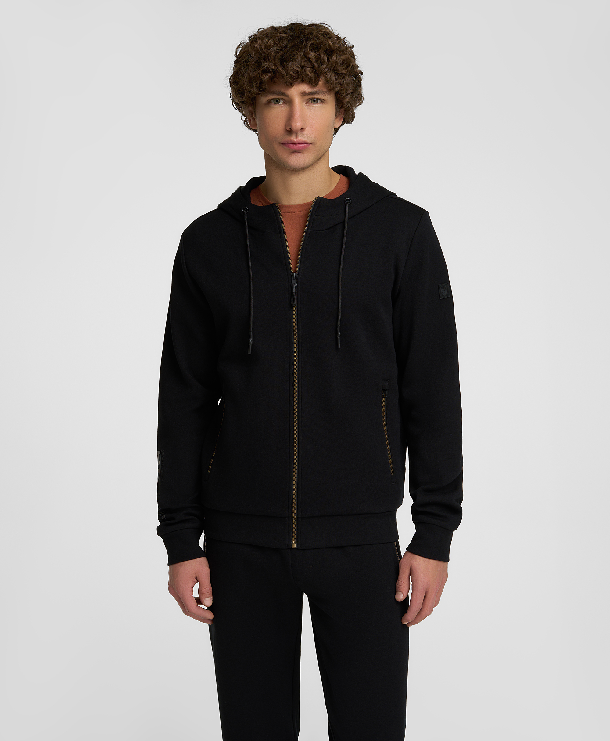 Толстовка-худи на молнии