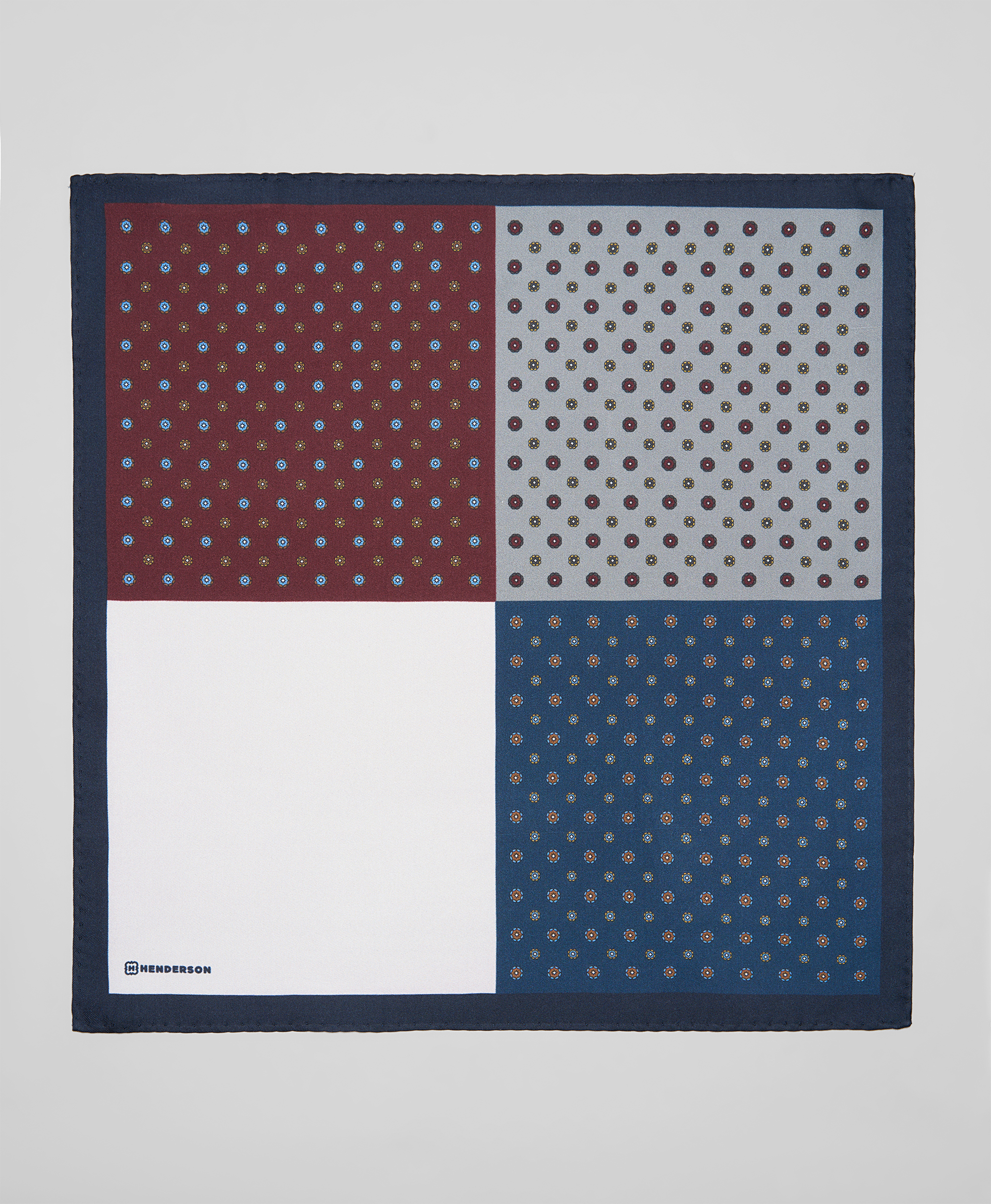 Нагрудный платок из 100% шелка